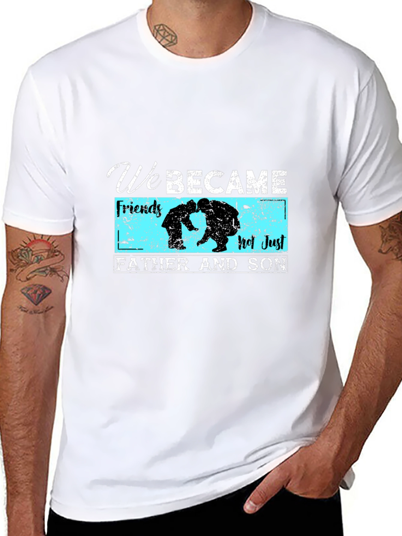 Father and Son We Became Graphic T-Shirt
