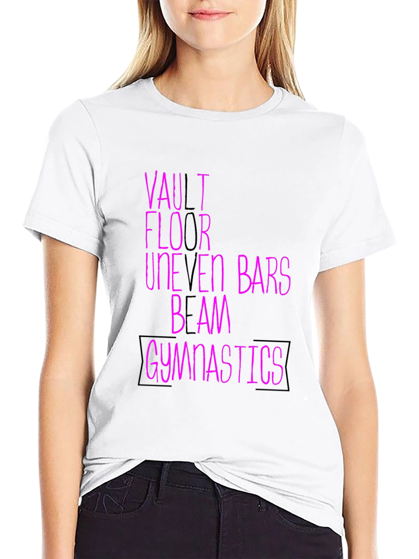 Gymnastics Events Graphic T-Shirt