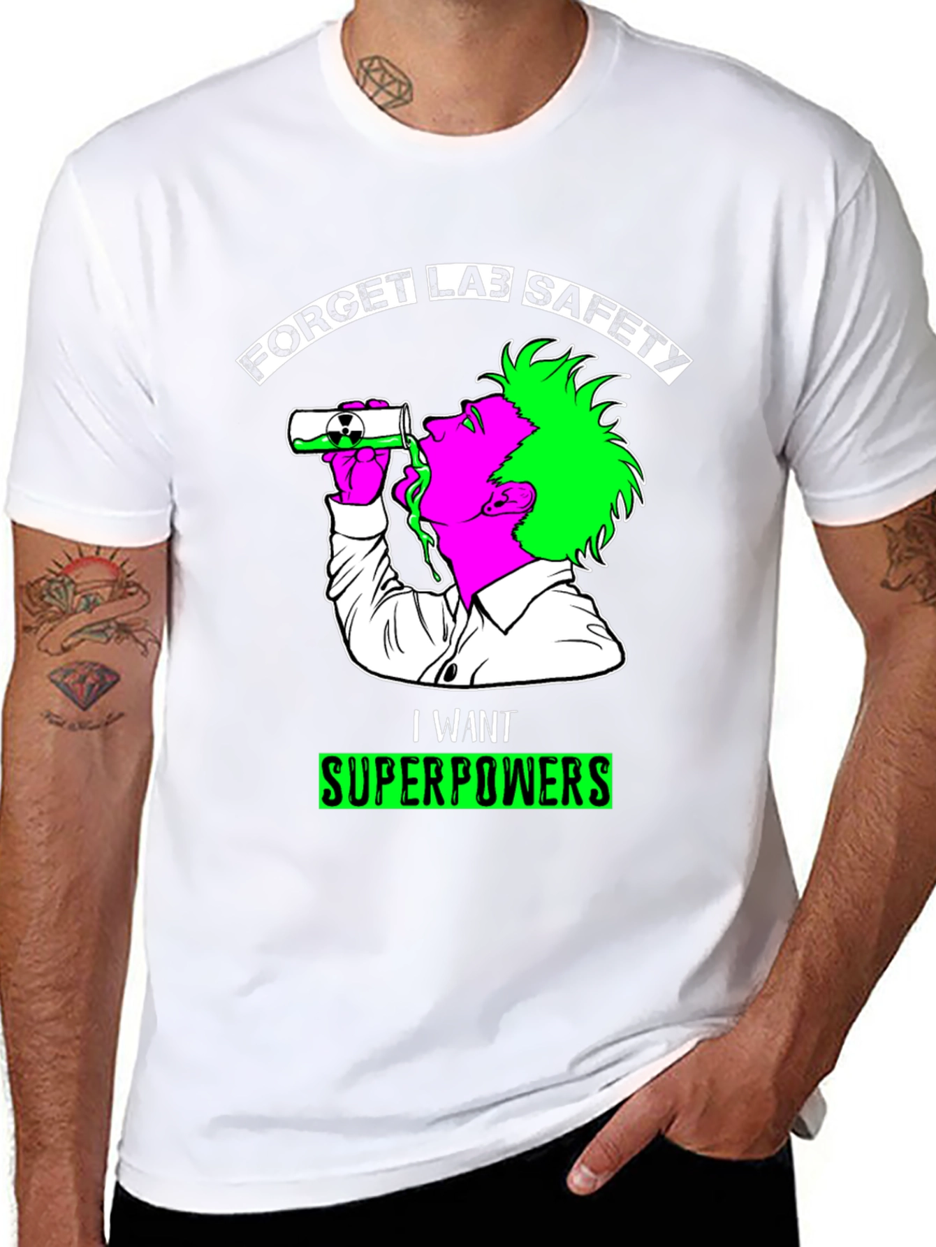 Forget Lab Safety Superpowers T-Shirt