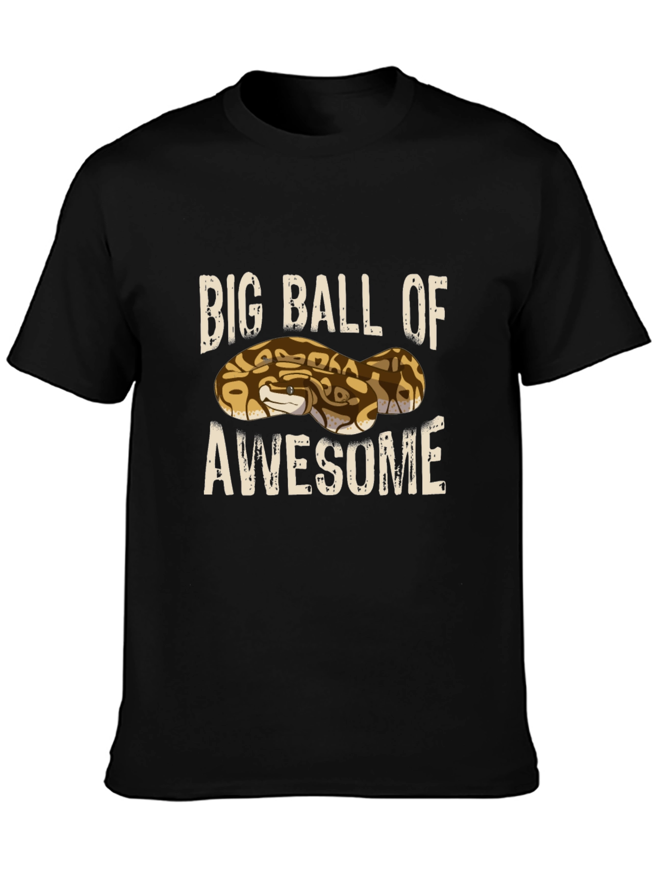 Big Ball of Awesome Snake Graphic Tee