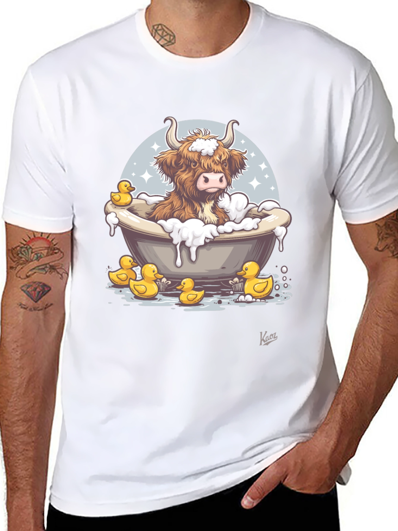 Cow in Tub T-Shirt