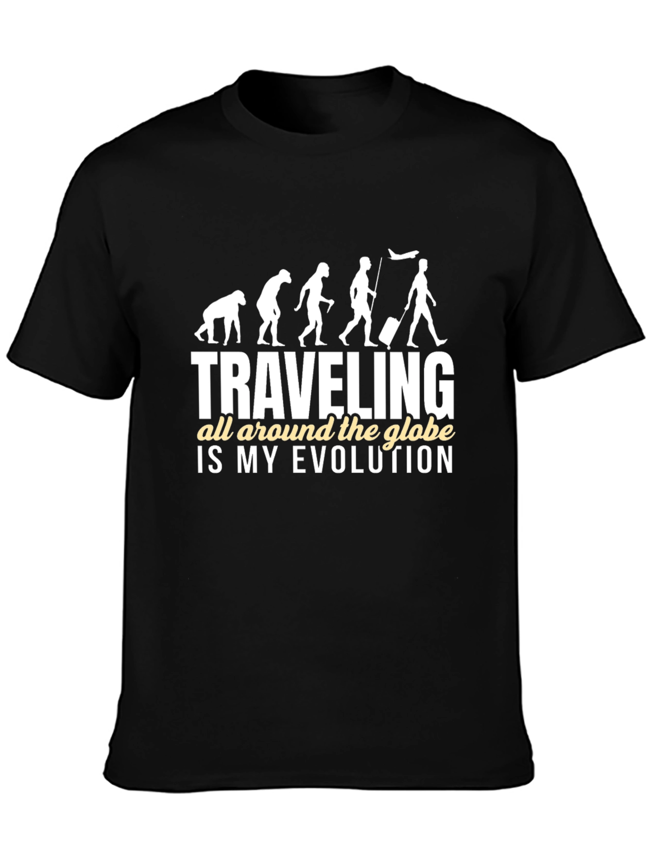 Evolution of Travel T-Shirt