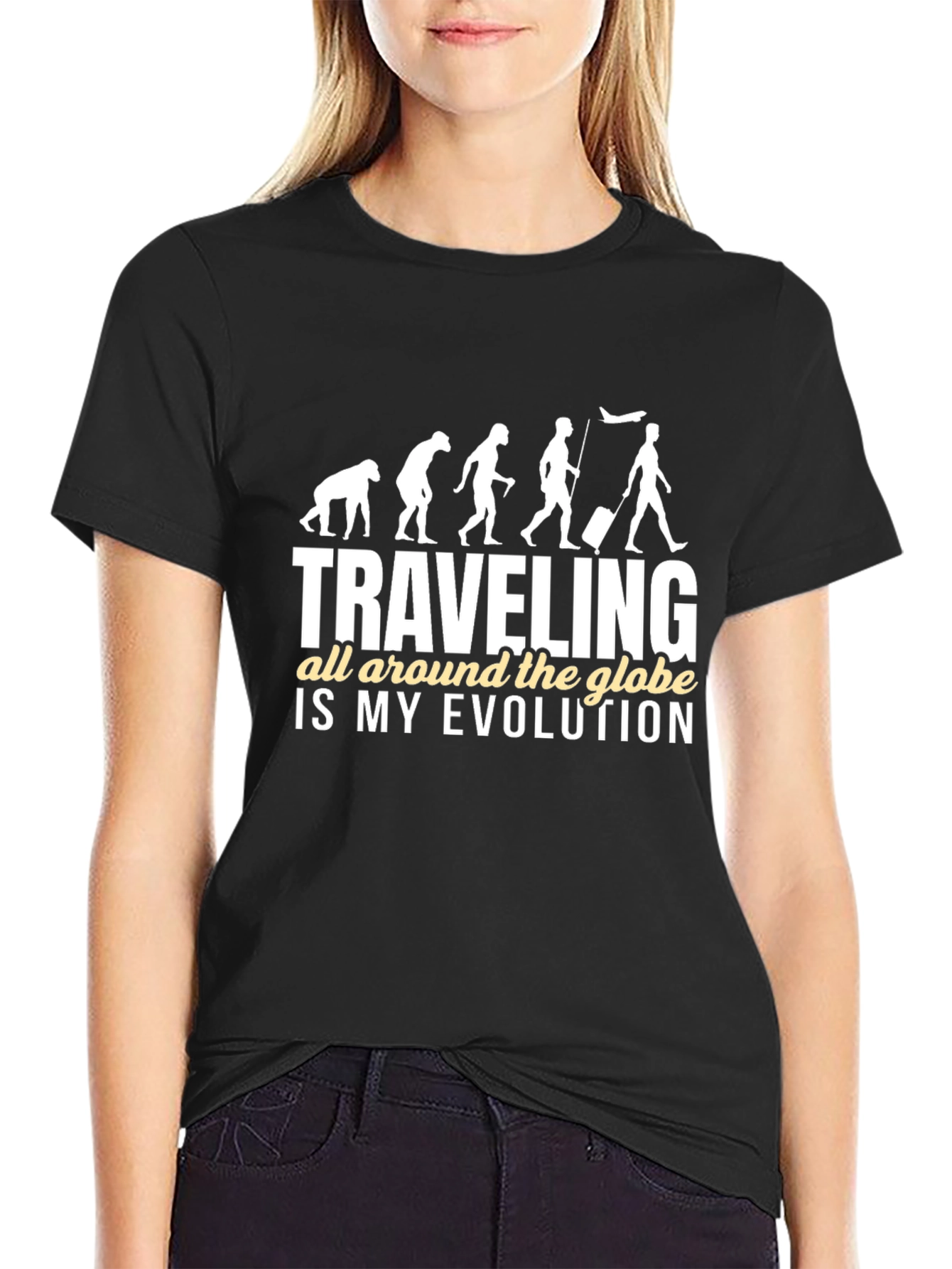 Evolution of Travel T-Shirt