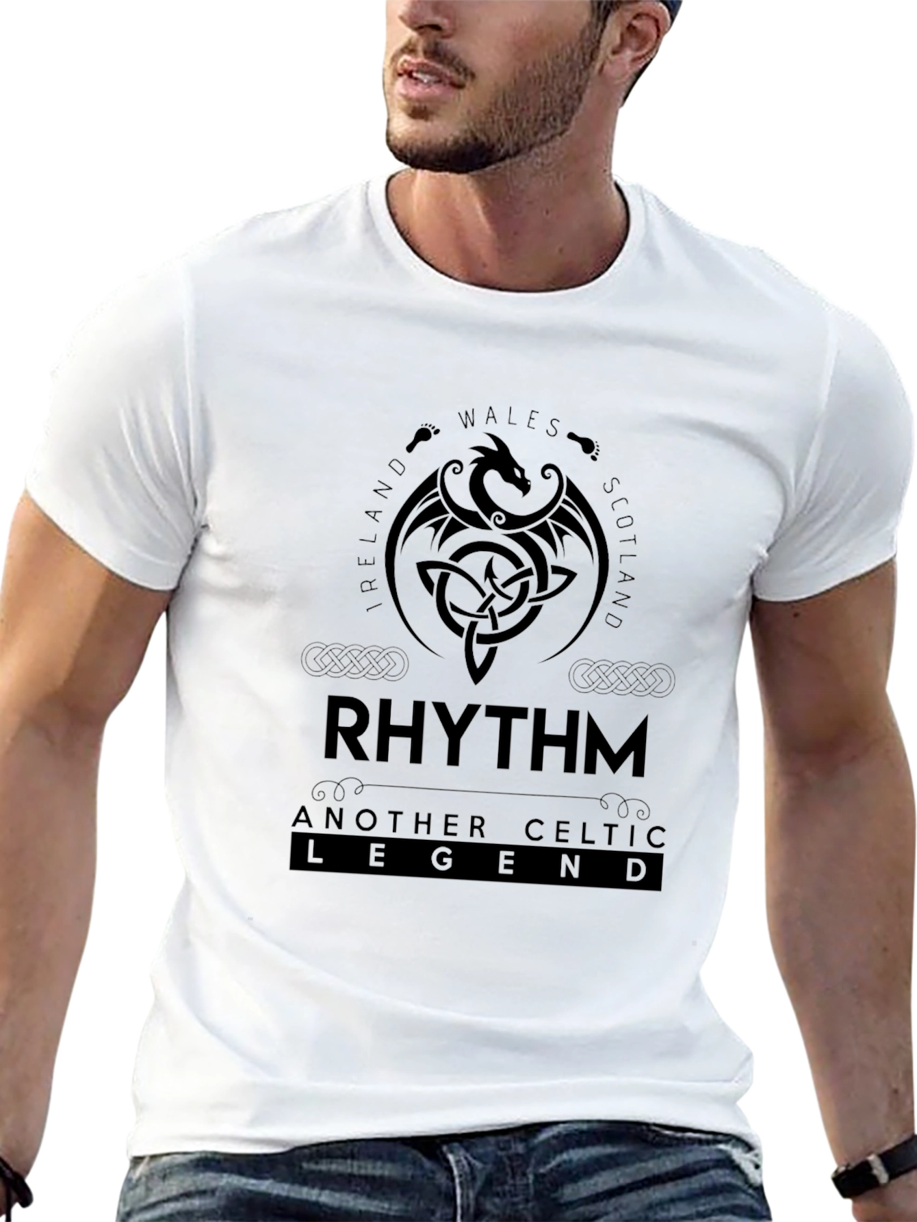 Celtic Legend Rhythm Black T-Shirt