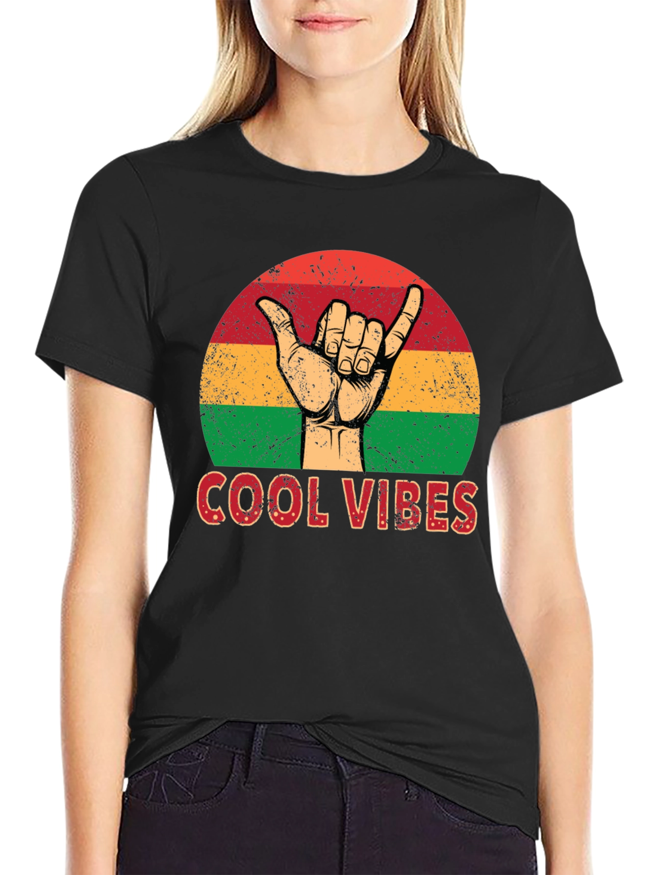 Cool Vibes Graphic Tee - Retro Style