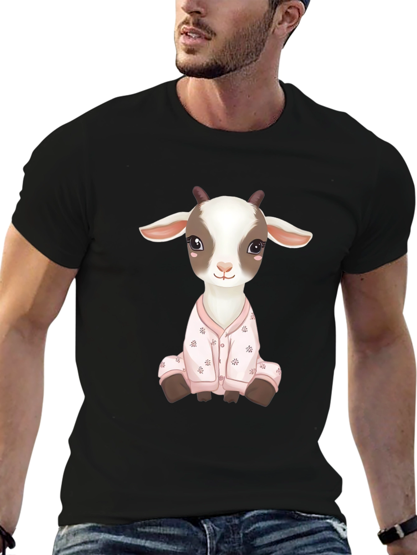 Cute Goat Pajamas T-Shirt