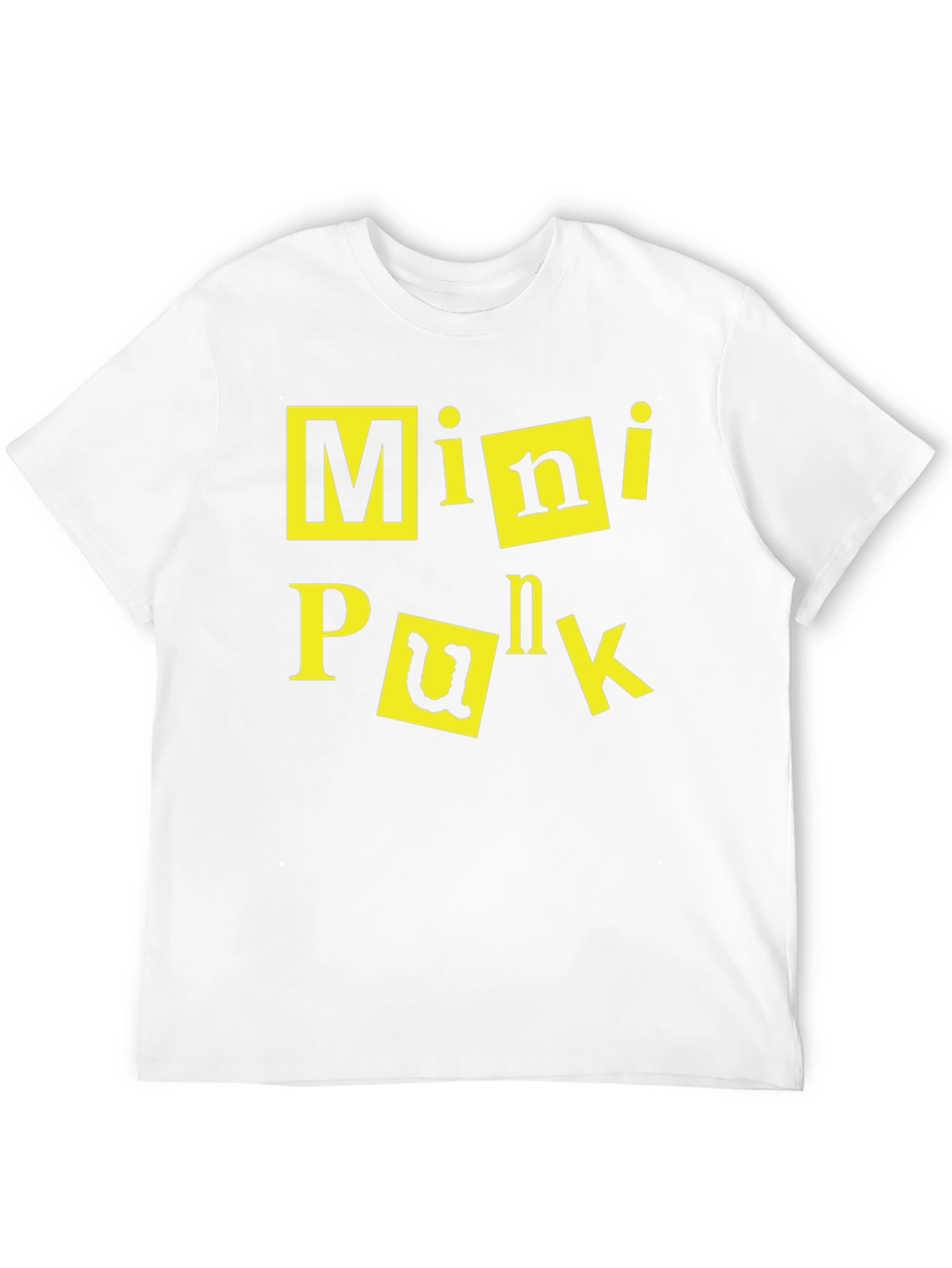 Mini Punk Graphic Tee - Black