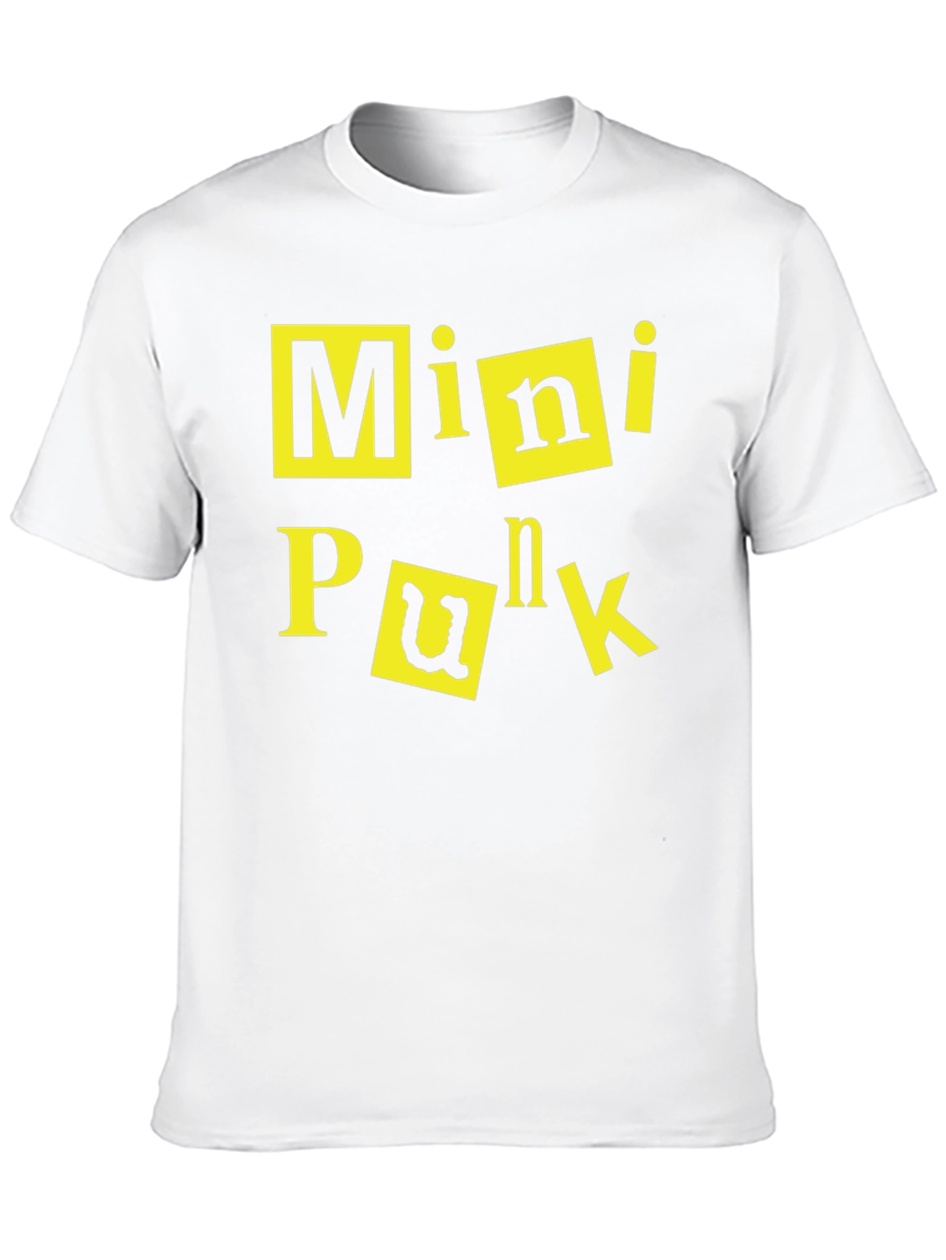 Mini Punk Graphic Tee - Black
