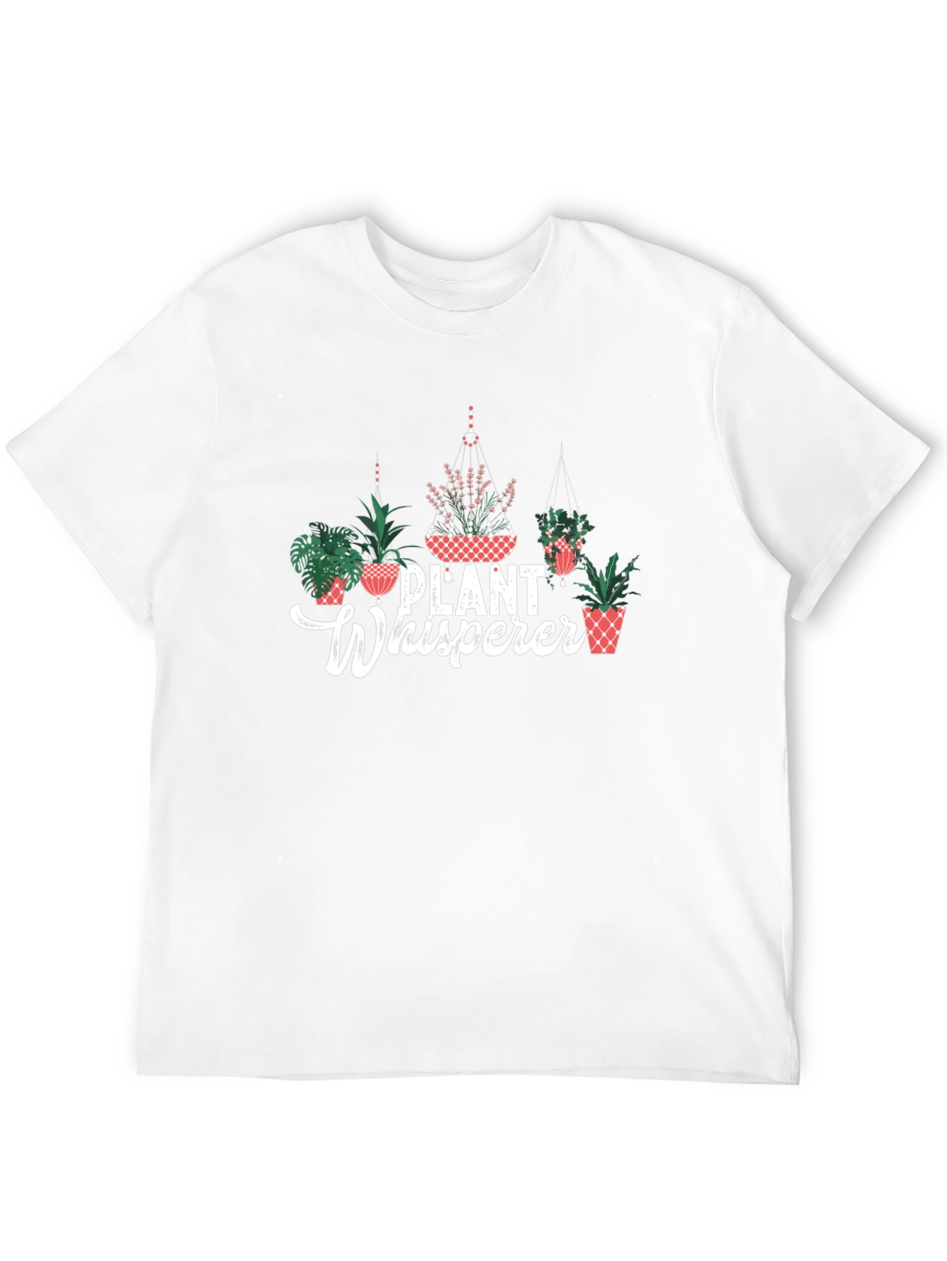Plant Whisperer Graphic Tee - Black Cotton