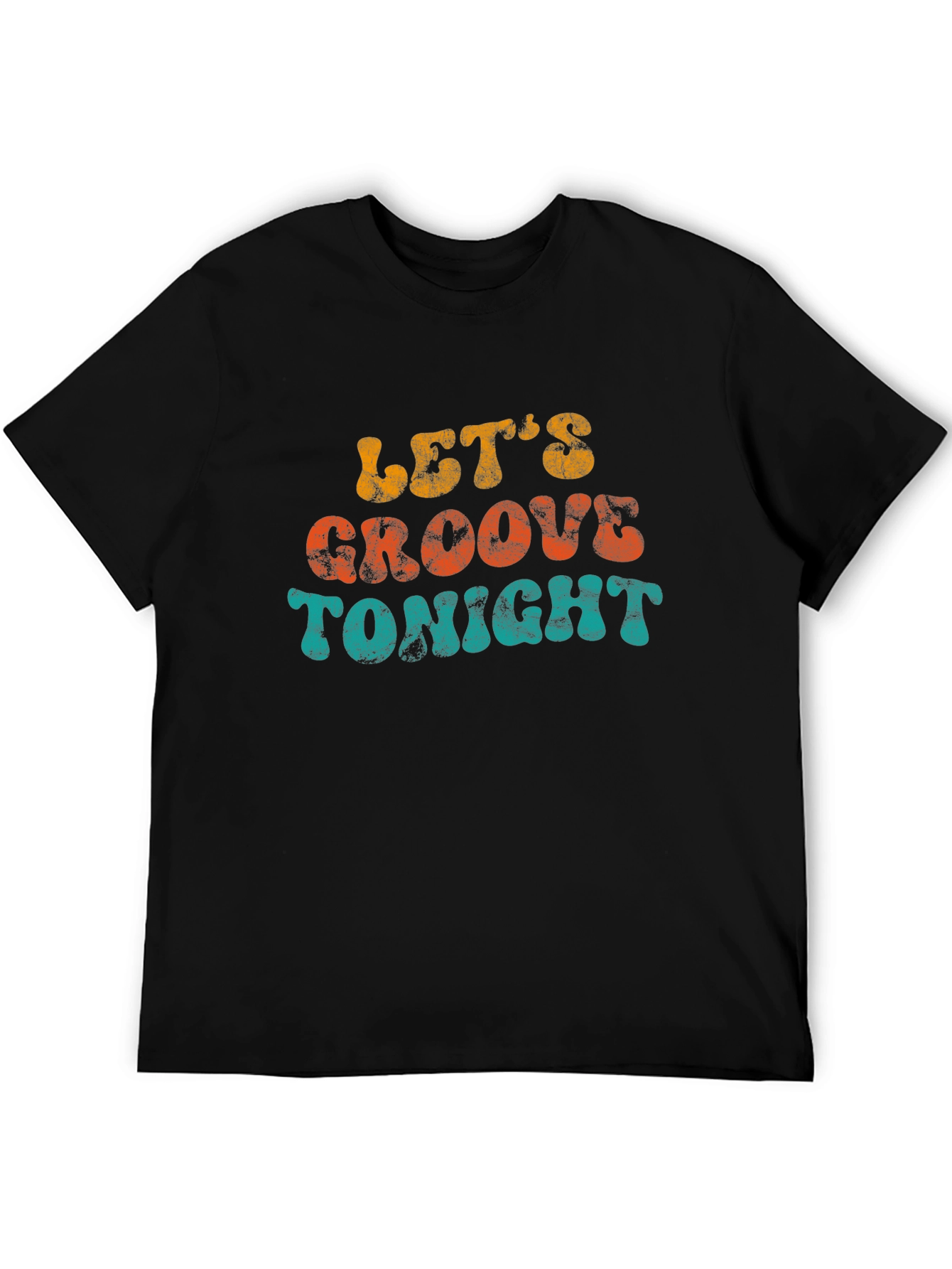 Retro Lets Groove Tonight Graphic Tee