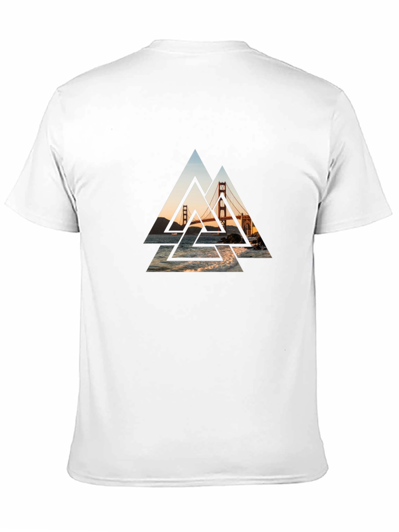 Golden Gate Bridge Graphic Tee - Black