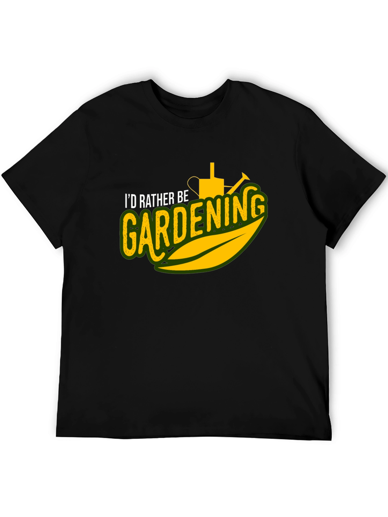 Gardening T-Shirt - Id Rather Be Gardening Graphic Tee