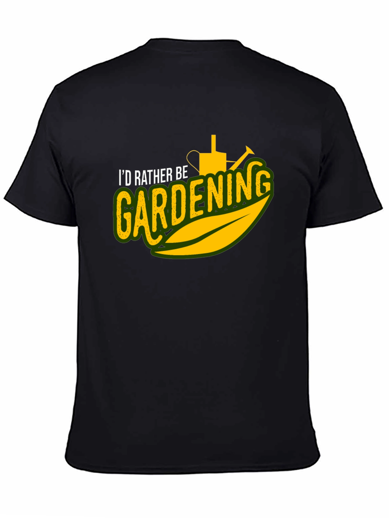 Gardening T-Shirt - Id Rather Be Gardening Graphic Tee
