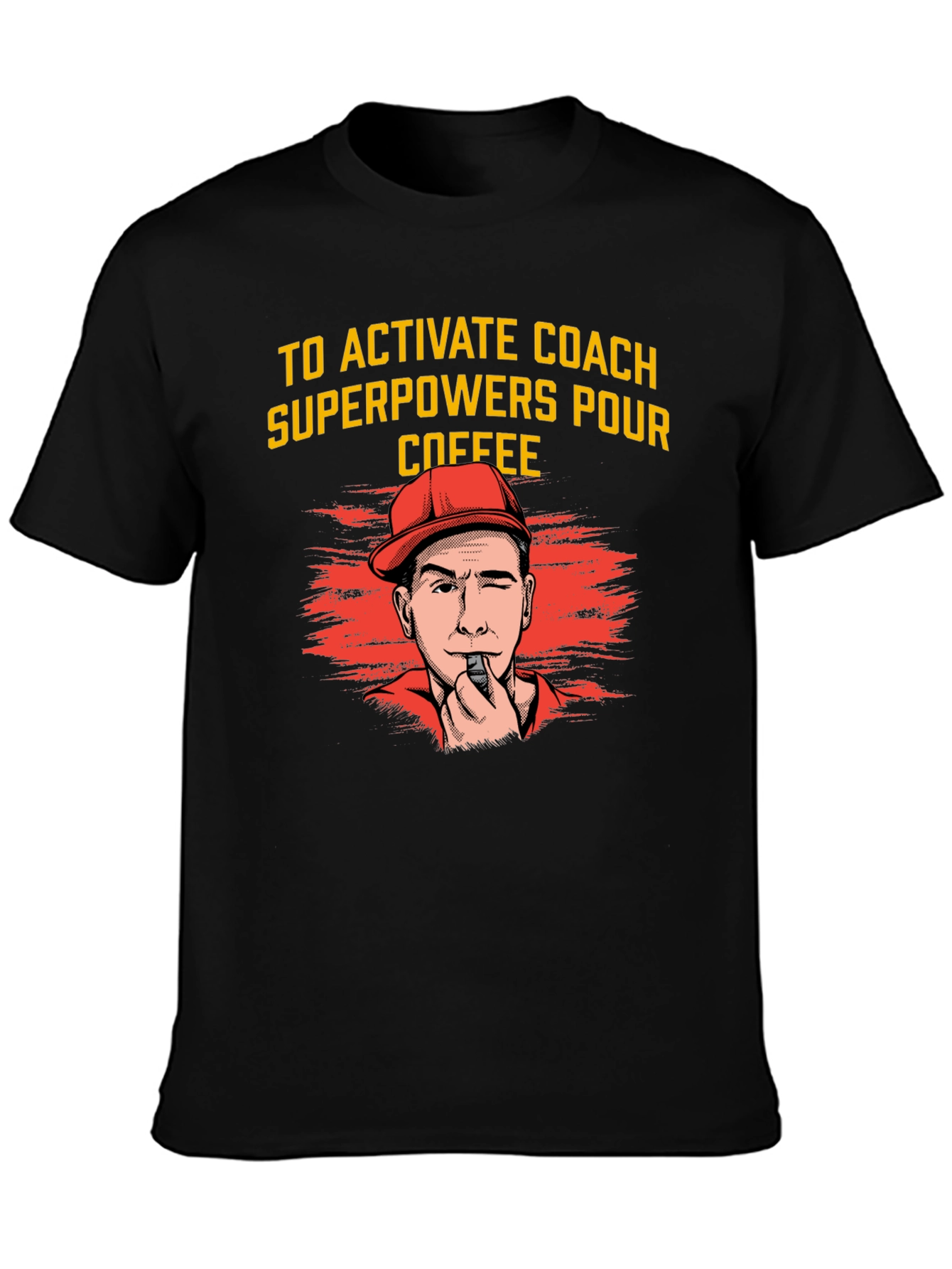 Activate Coach Superpowers Coffee T-Shirt