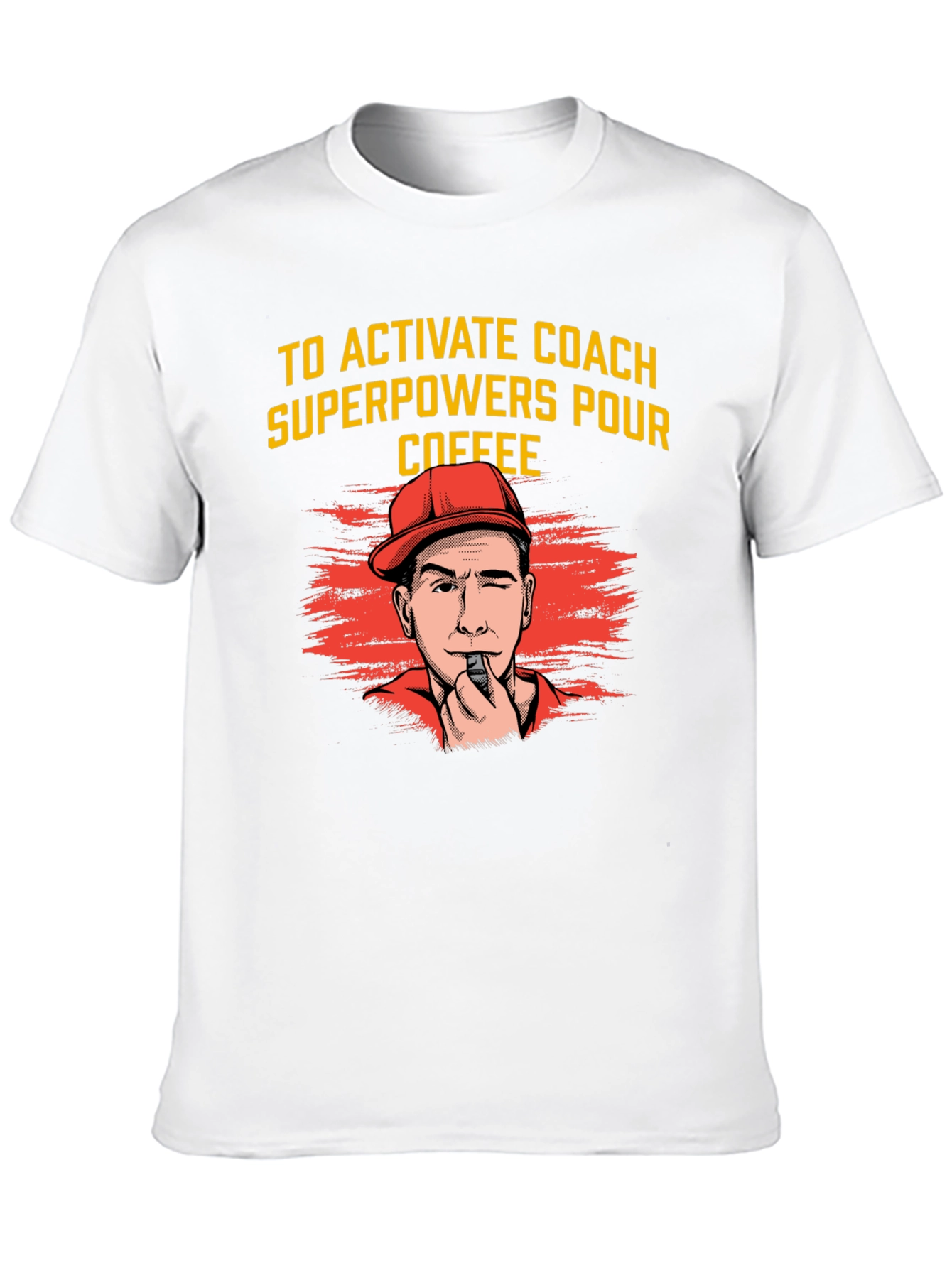 Activate Coach Superpowers Coffee T-Shirt