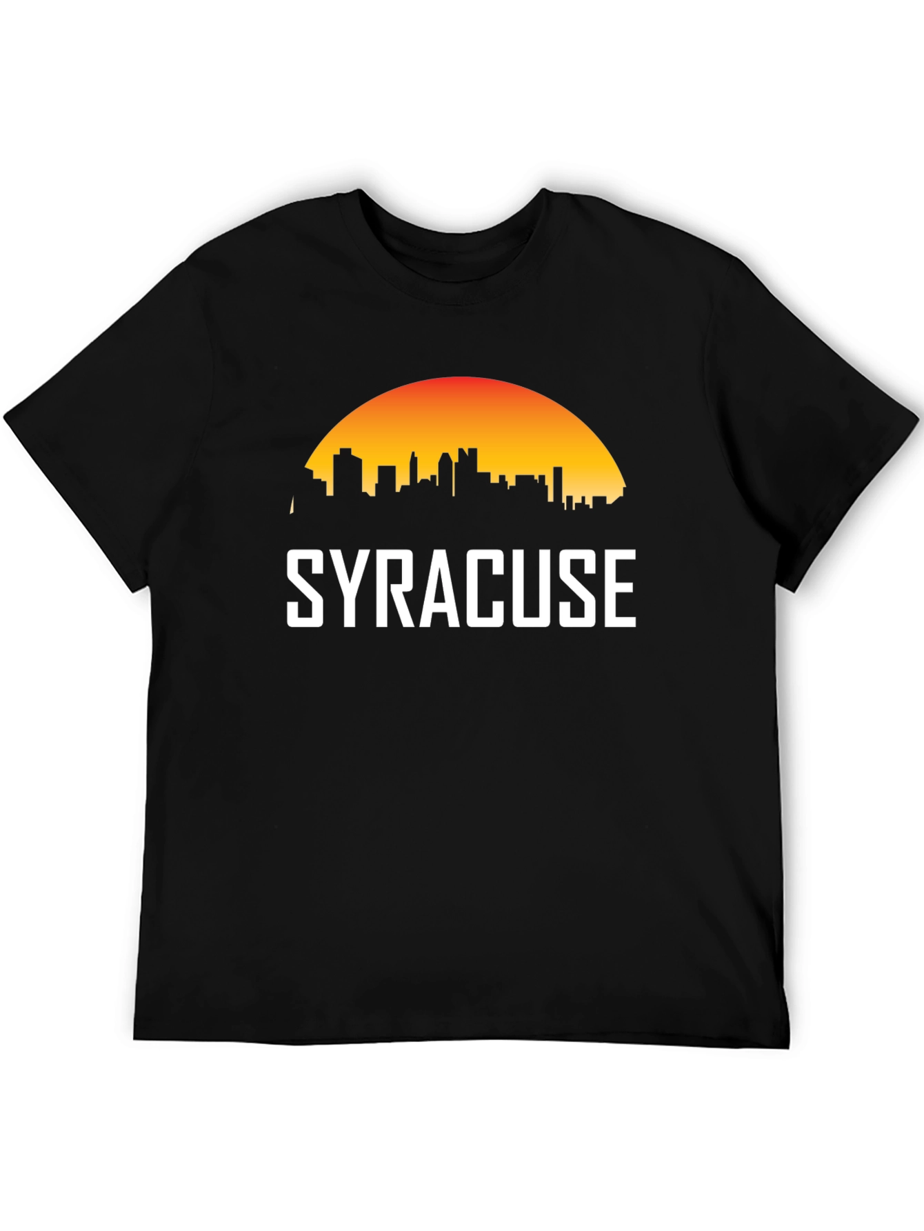 Syracuse Skyline Black T-Shirt