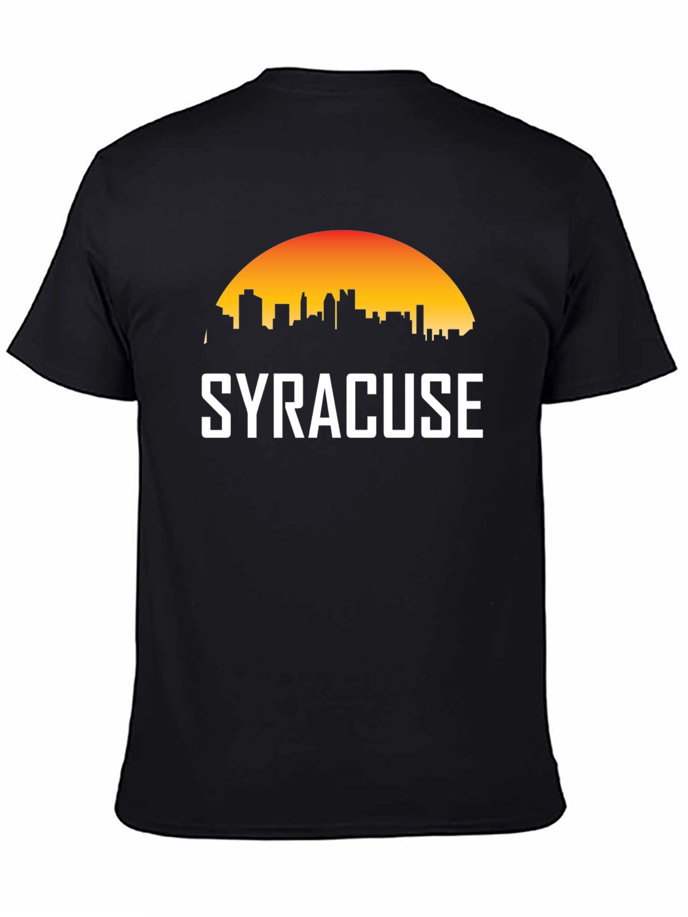 Syracuse Skyline Black T-Shirt