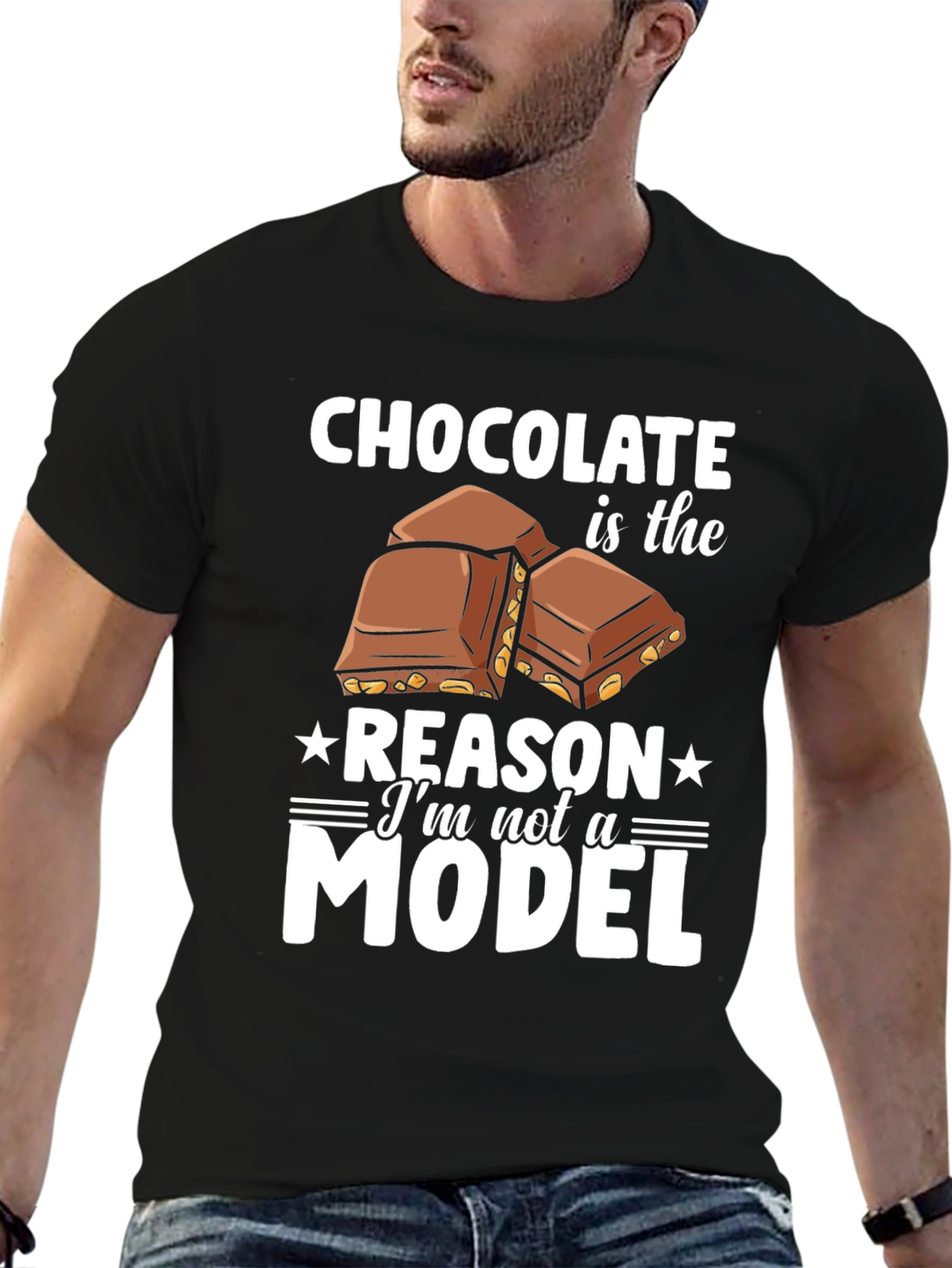 Chocolate Reason Graphic T-Shirt