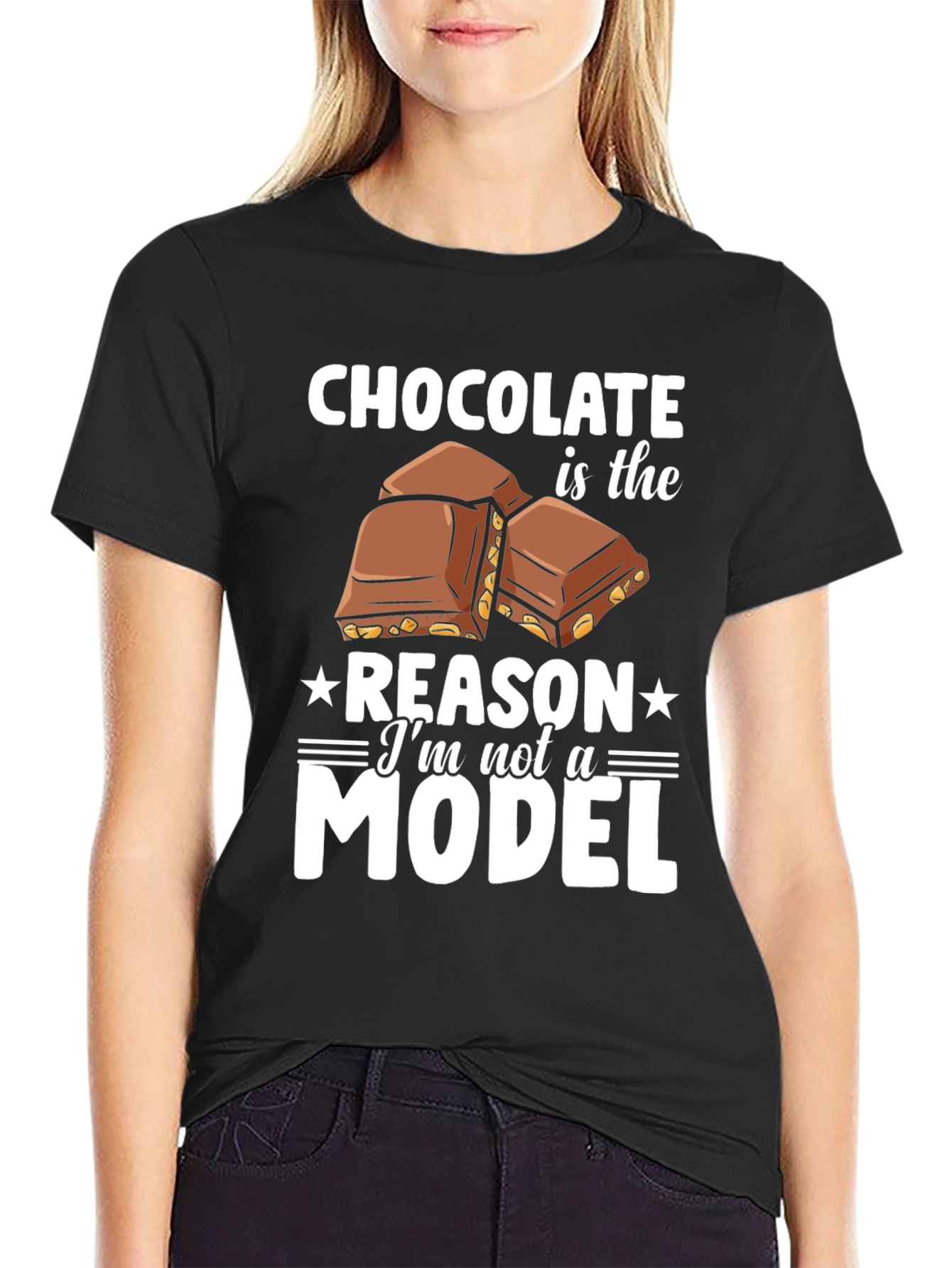 Chocolate Reason Graphic T-Shirt