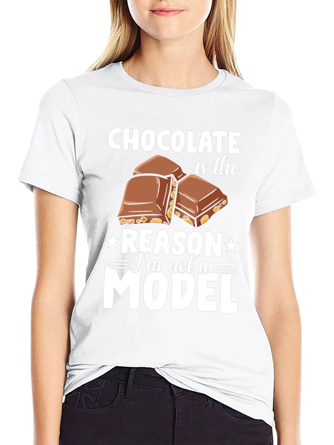 Chocolate Reason Graphic T-Shirt