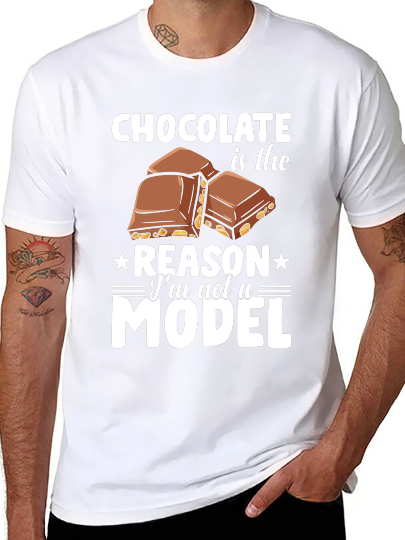 Chocolate Reason Graphic T-Shirt