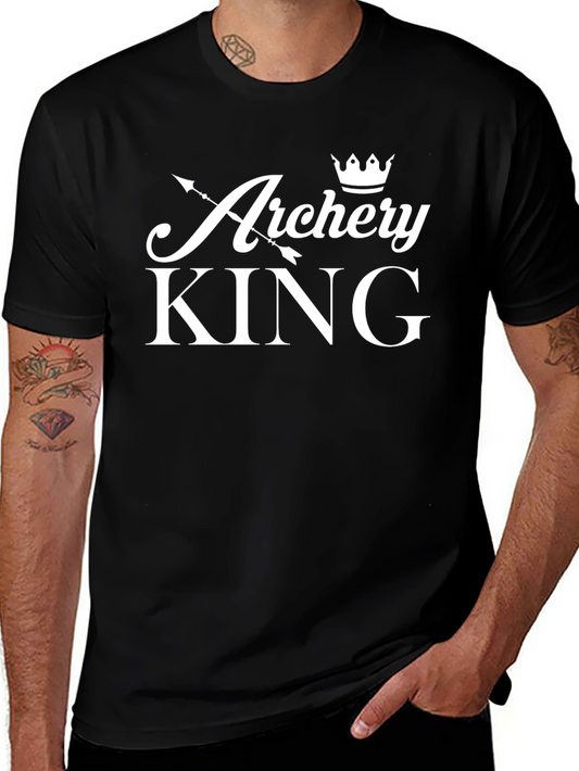 Archery King Black T-Shirt