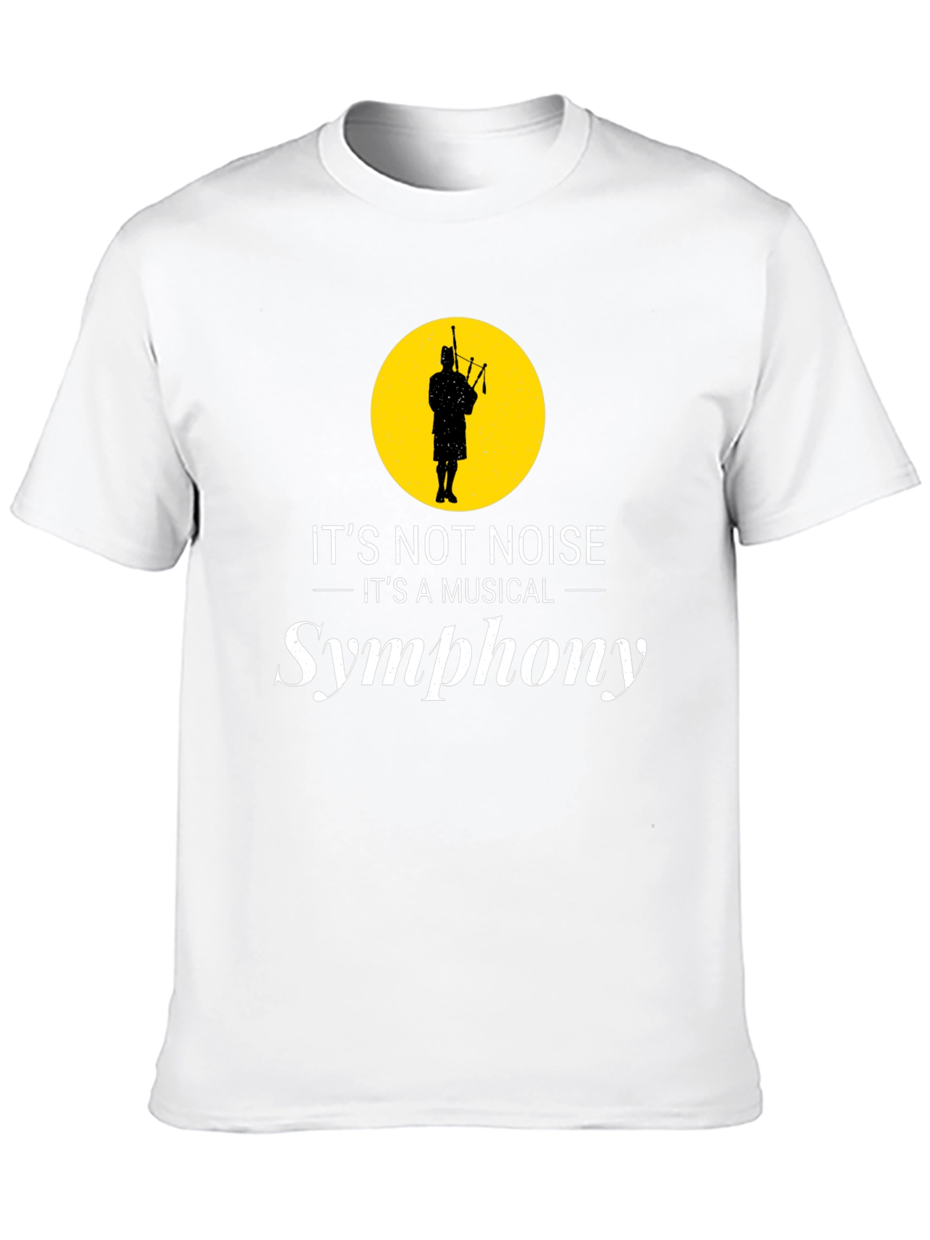Bagpipe Symphony Black T-Shirt