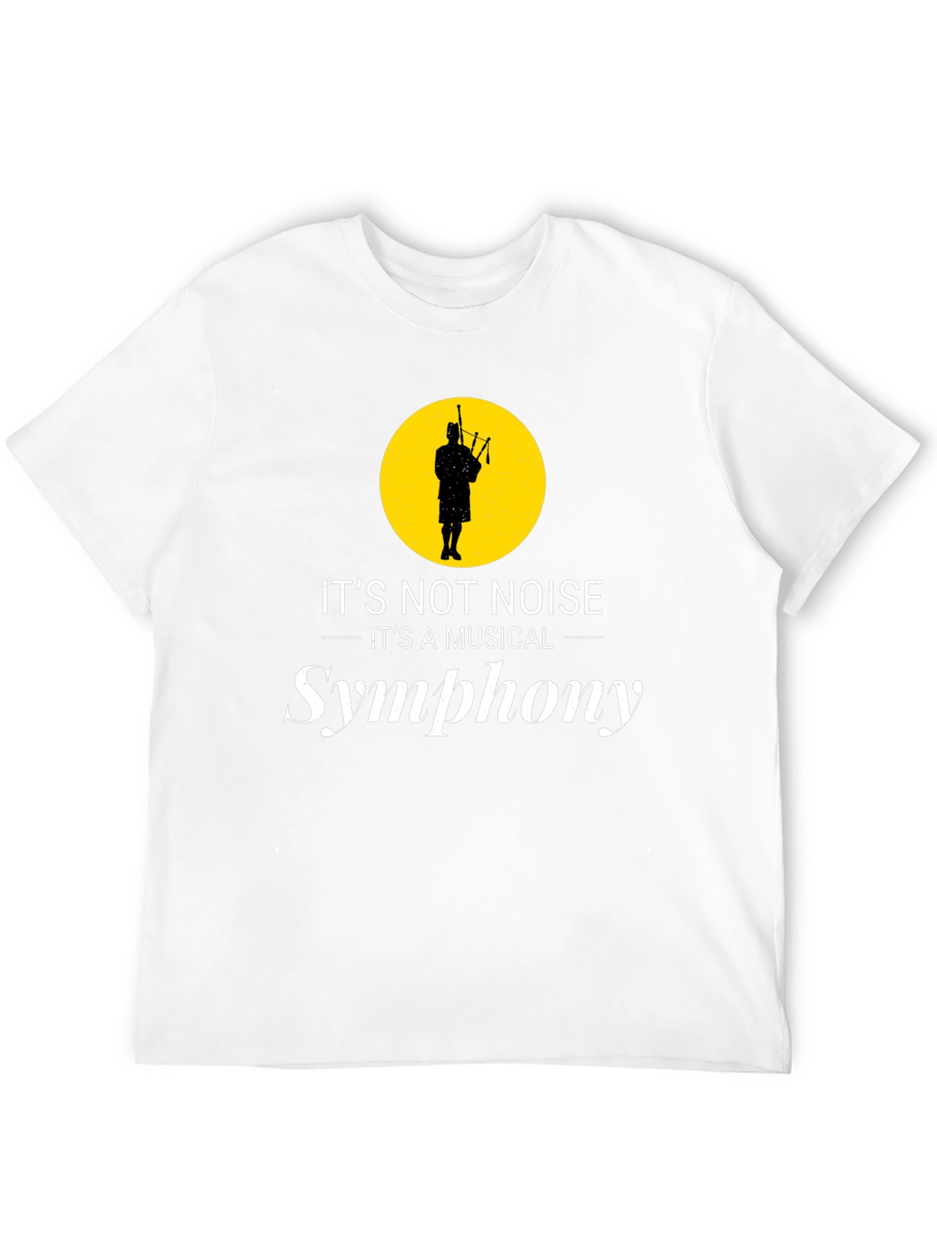 Bagpipe Symphony Black T-Shirt