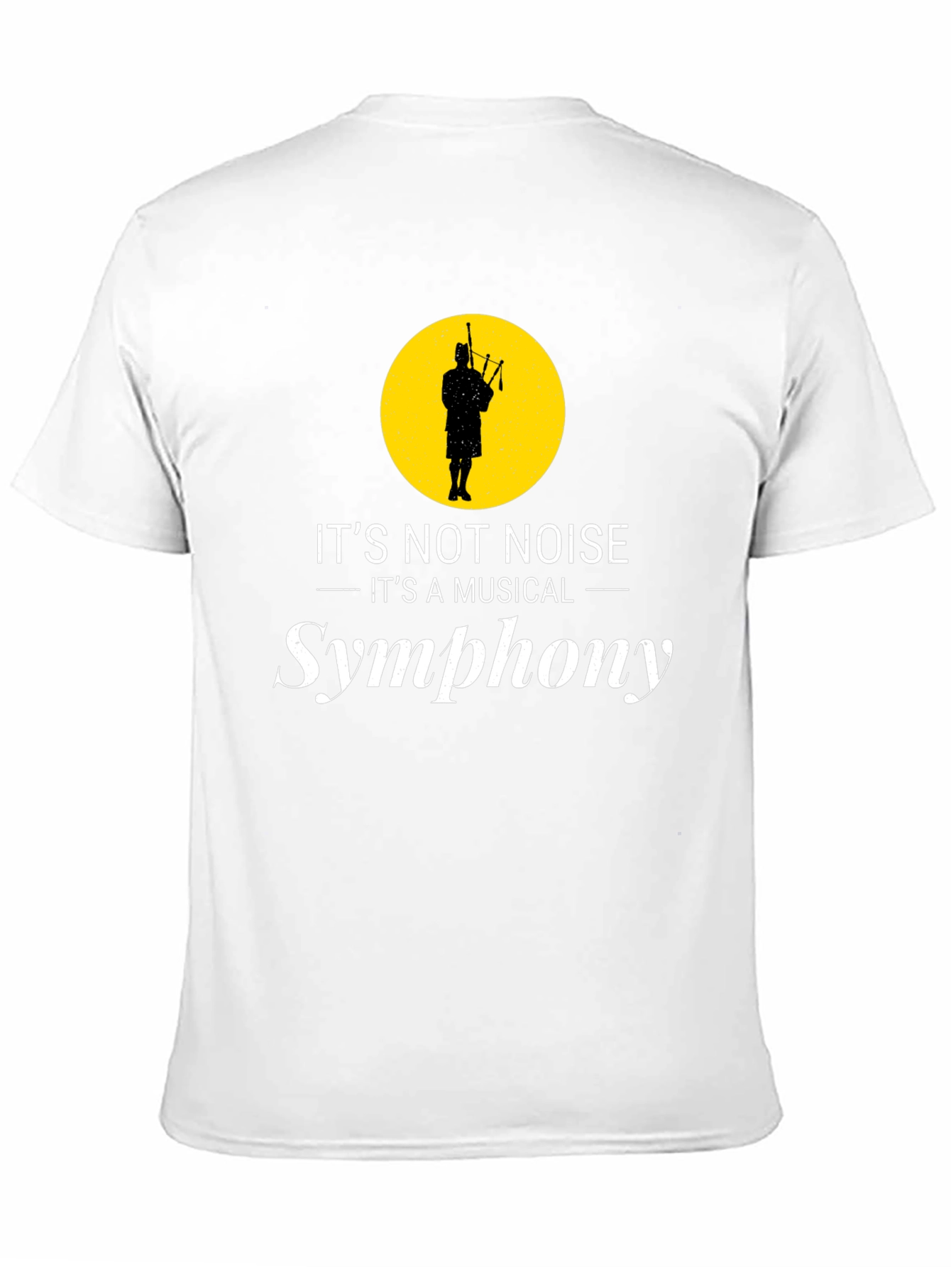 Bagpipe Symphony Black T-Shirt