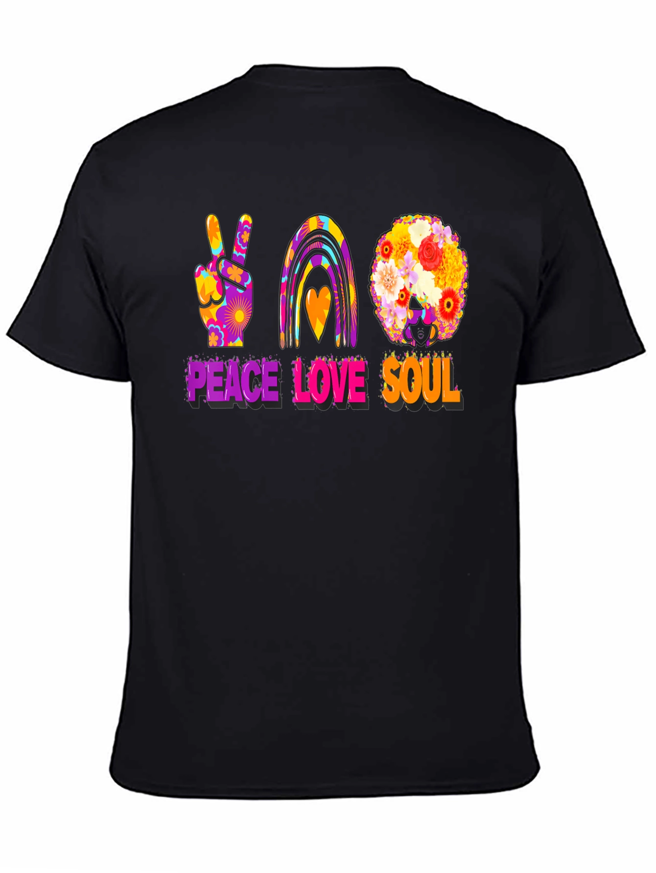 Peace Love Soul Graphic T-Shirt