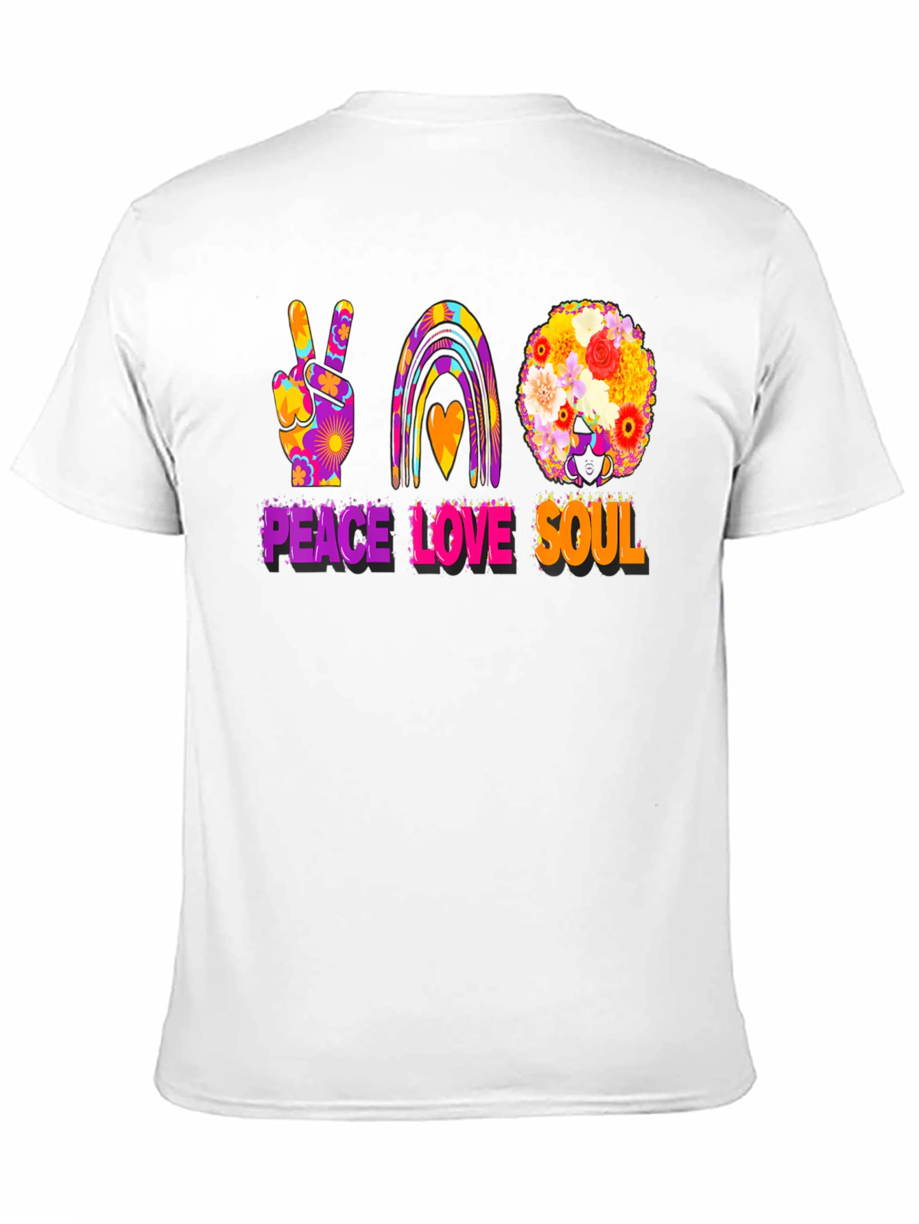Peace Love Soul Graphic T-Shirt