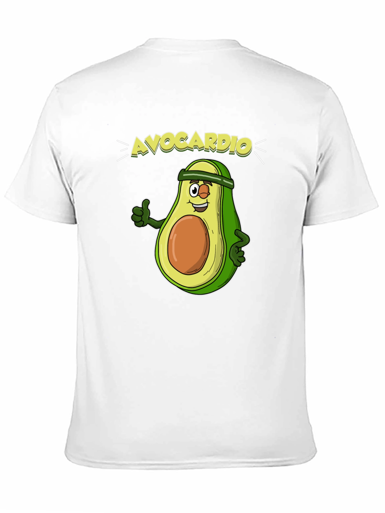 AvoCardio Avocado Fitness T-Shirt - Workout Motivation