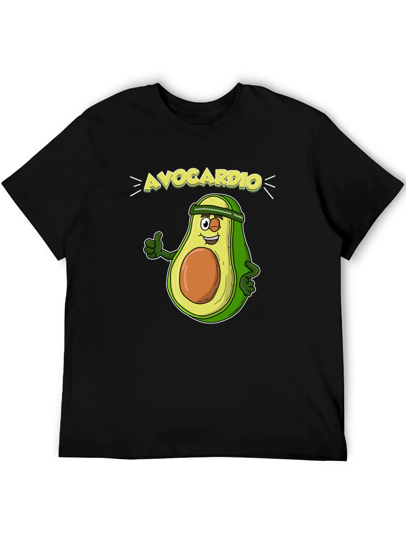 AvoCardio Avocado Fitness T-Shirt - Workout Motivation