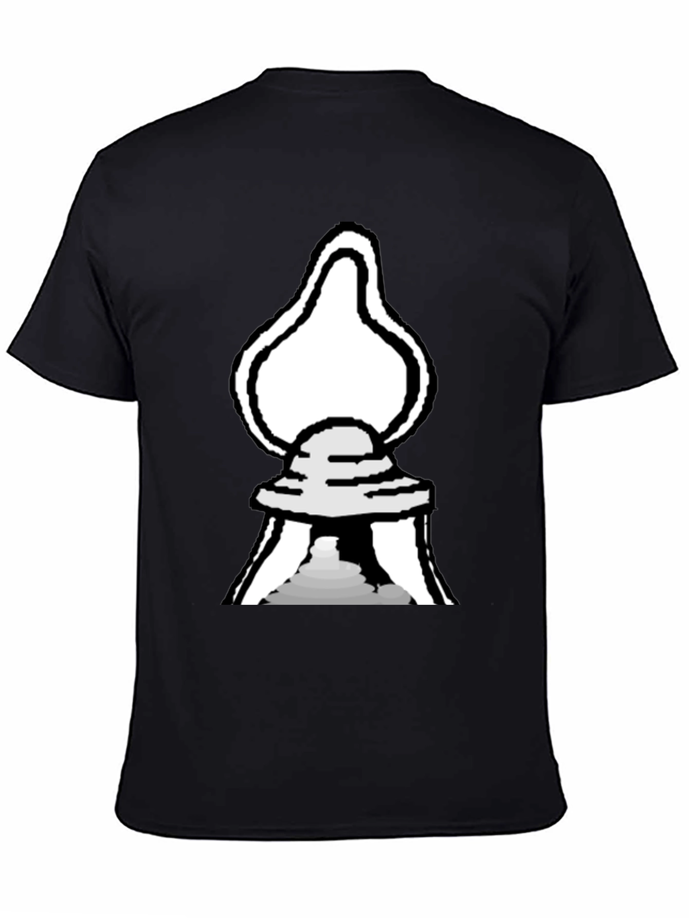 Black UFO Graphic Tee