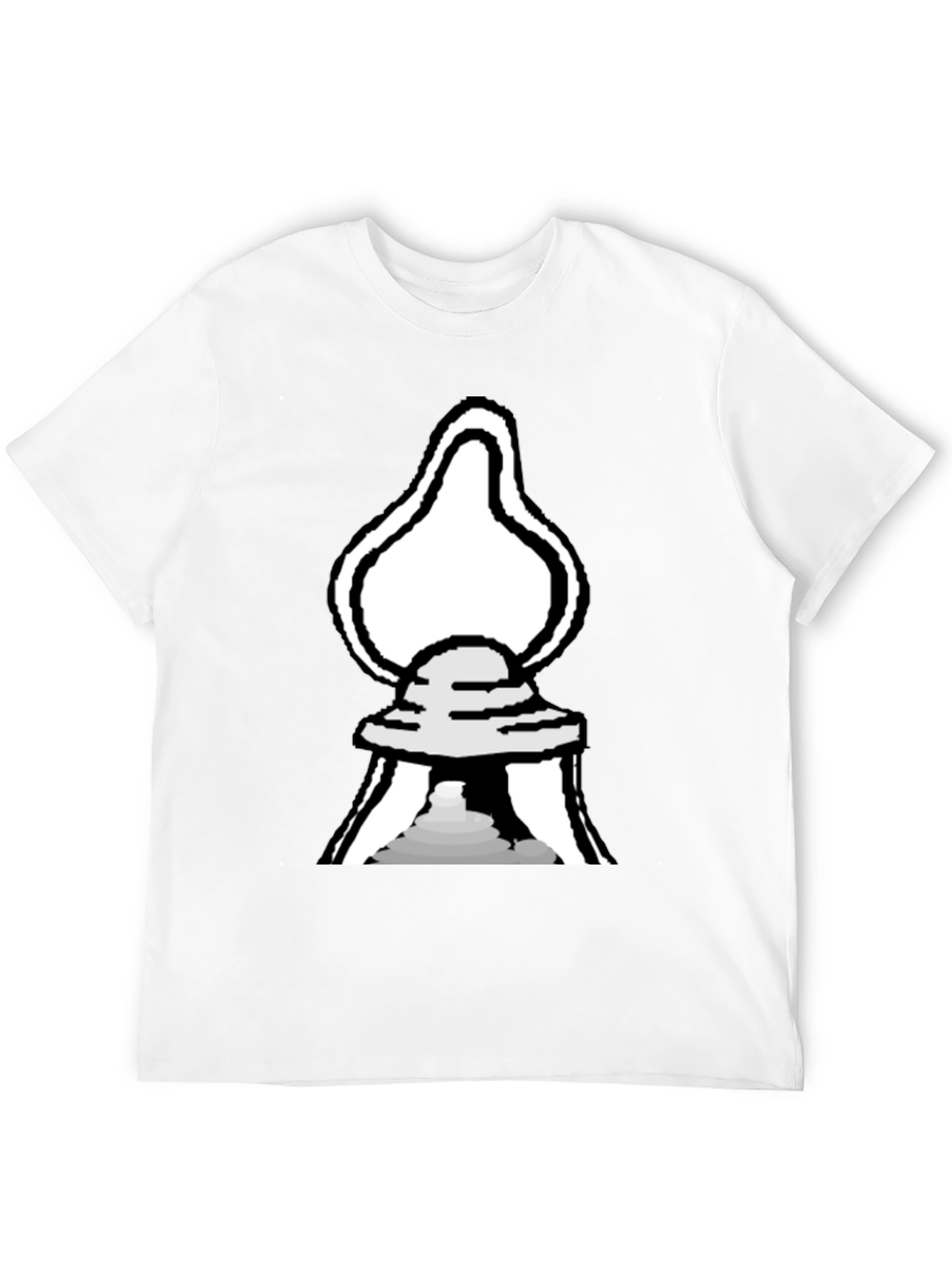 Black UFO Graphic Tee