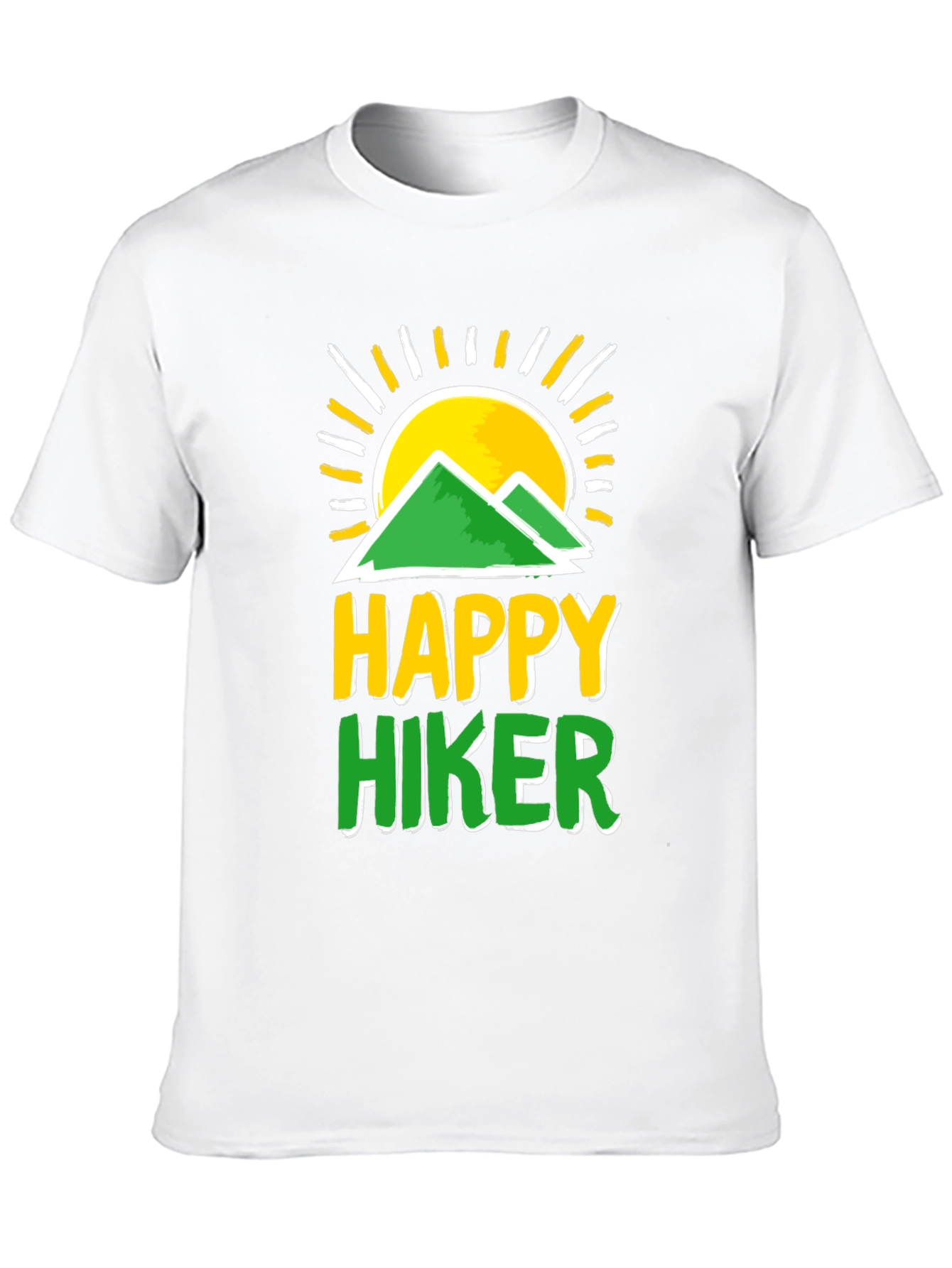 Happy Hiker T-Shirt - Mountain Graphic Tee