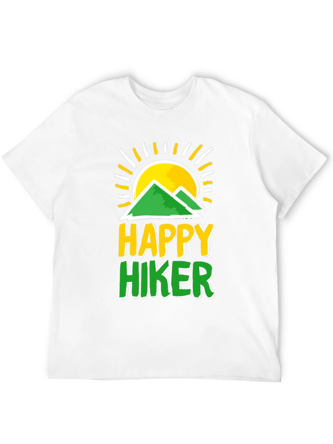 Happy Hiker T-Shirt - Mountain Graphic Tee