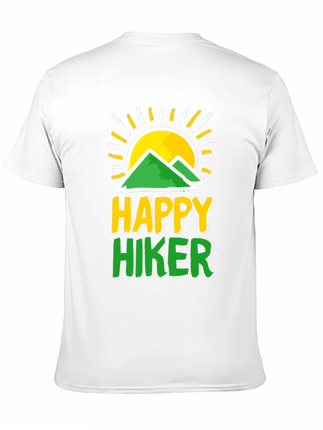 Happy Hiker T-Shirt - Mountain Graphic Tee