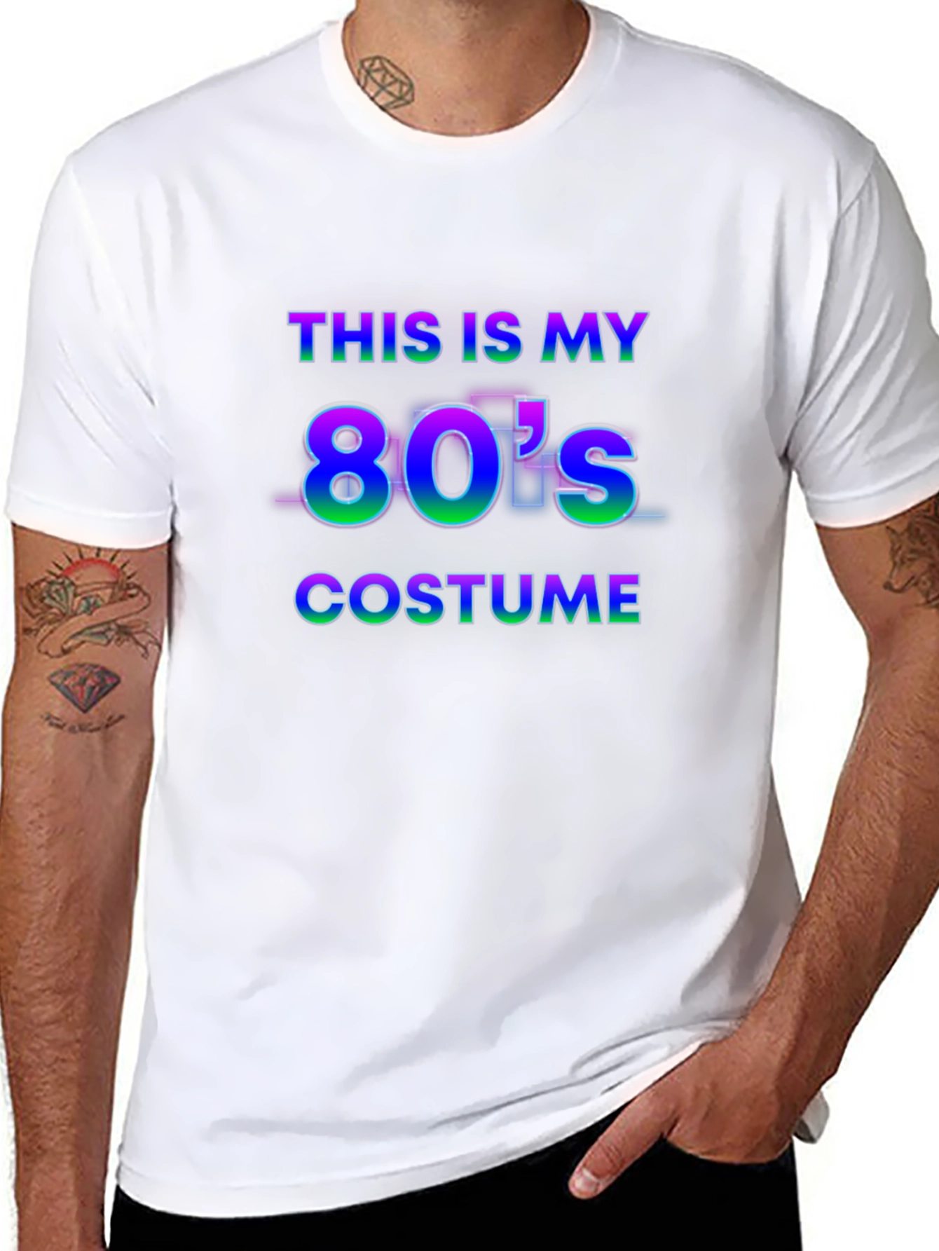 Retro 80s Costume T-Shirt