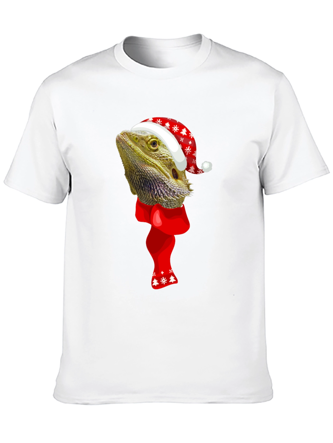 Festive Bearded Dragon Christmas T-Shirt