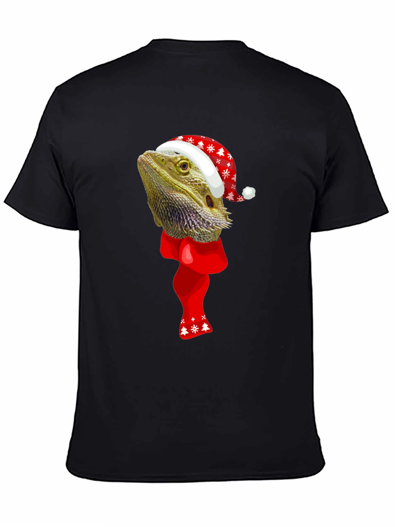 Festive Bearded Dragon Christmas T-Shirt