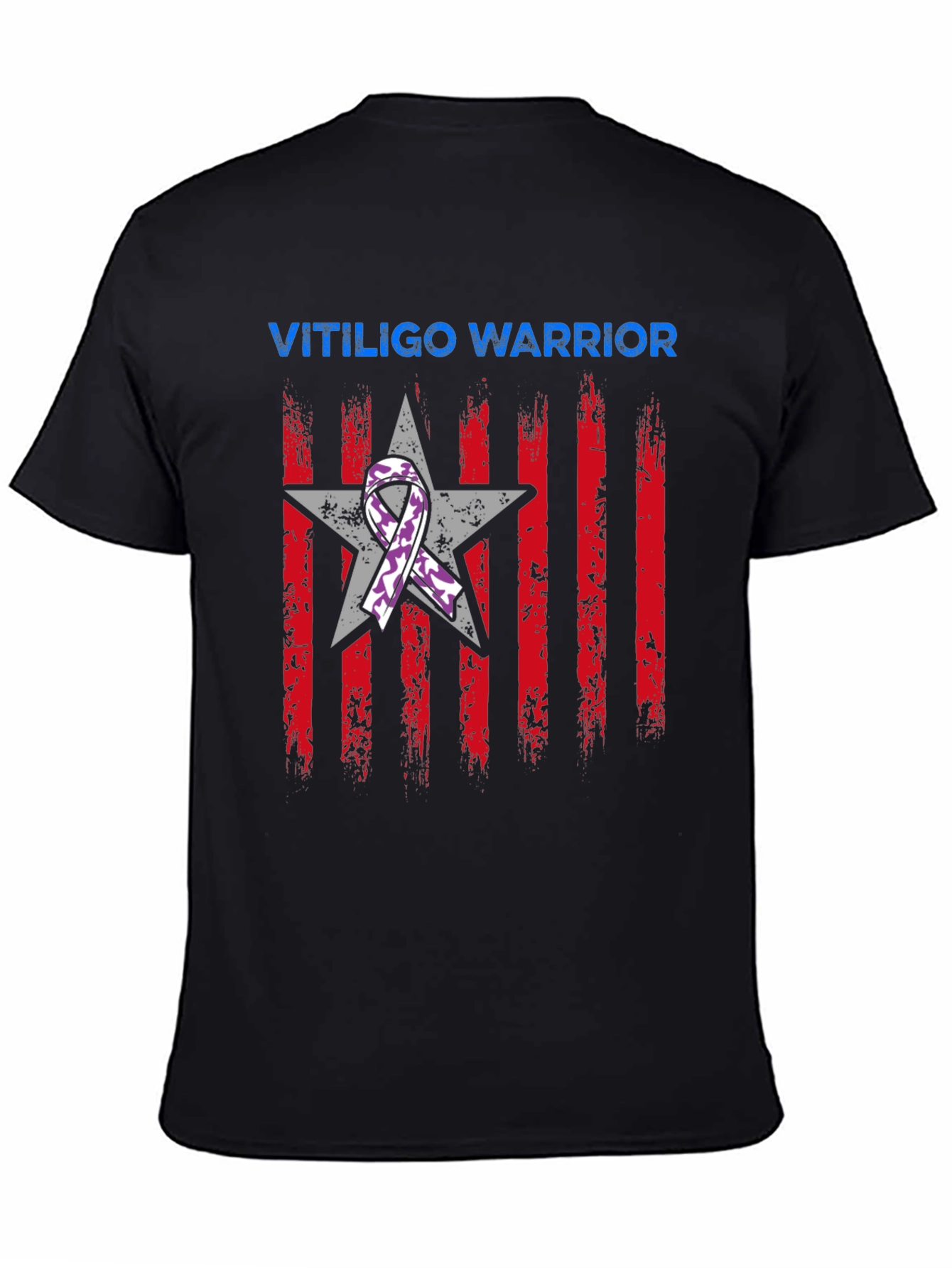 Vitiligo Warrior Graphic T-Shirt