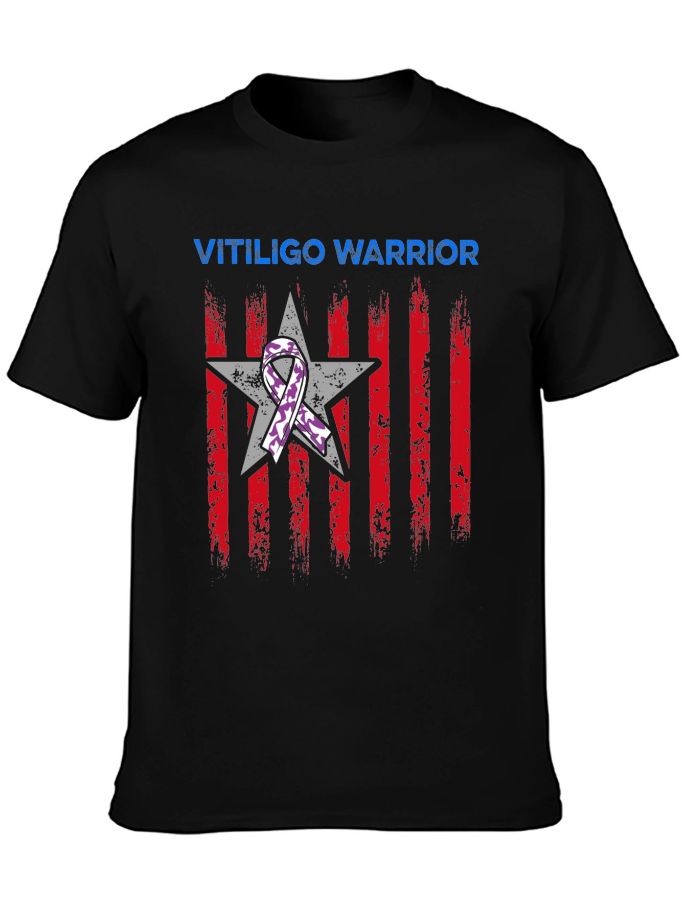 Vitiligo Warrior Graphic T-Shirt