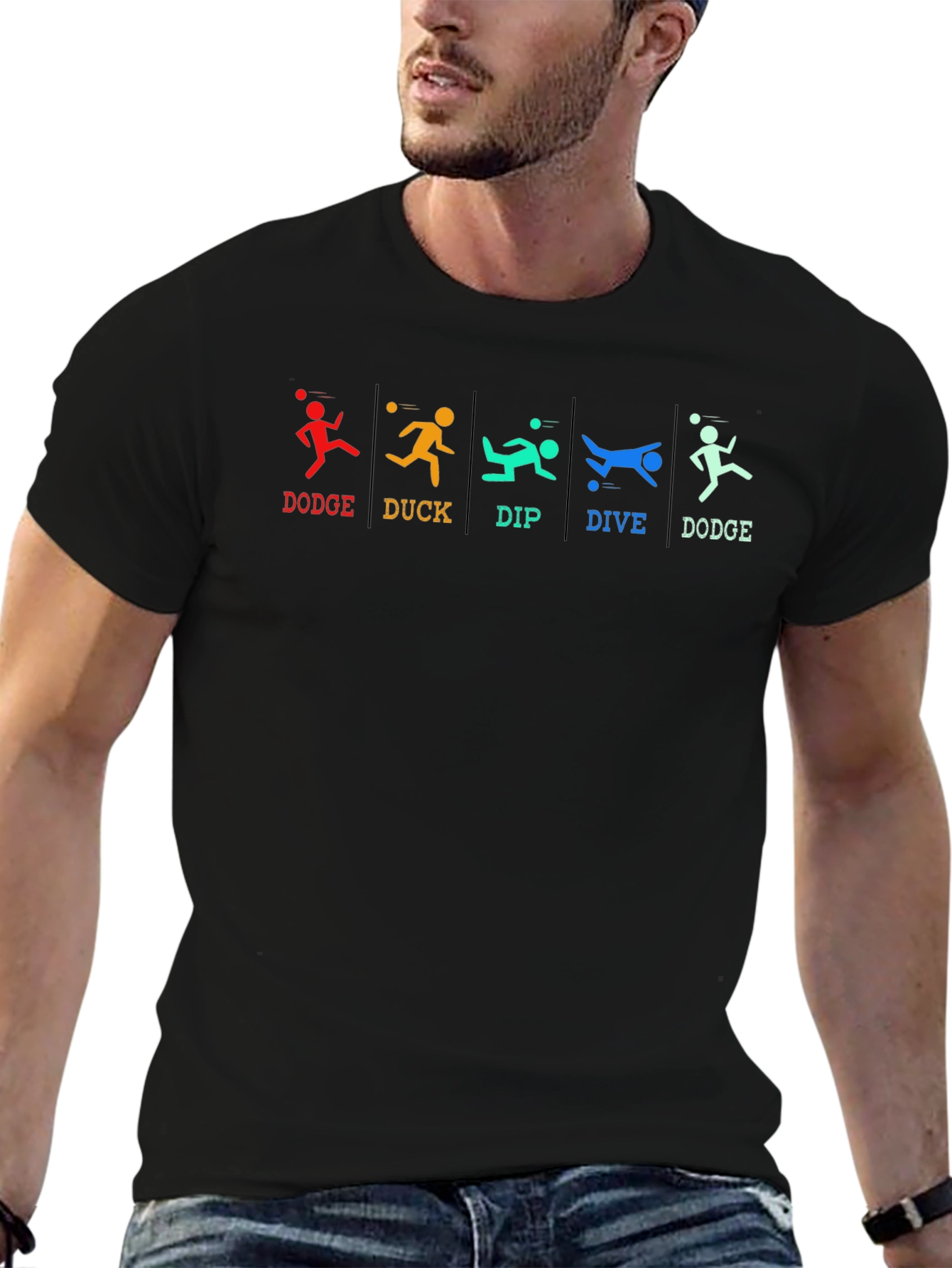Dodge Duck Dip Dive Dodge Graphic T-Shirt