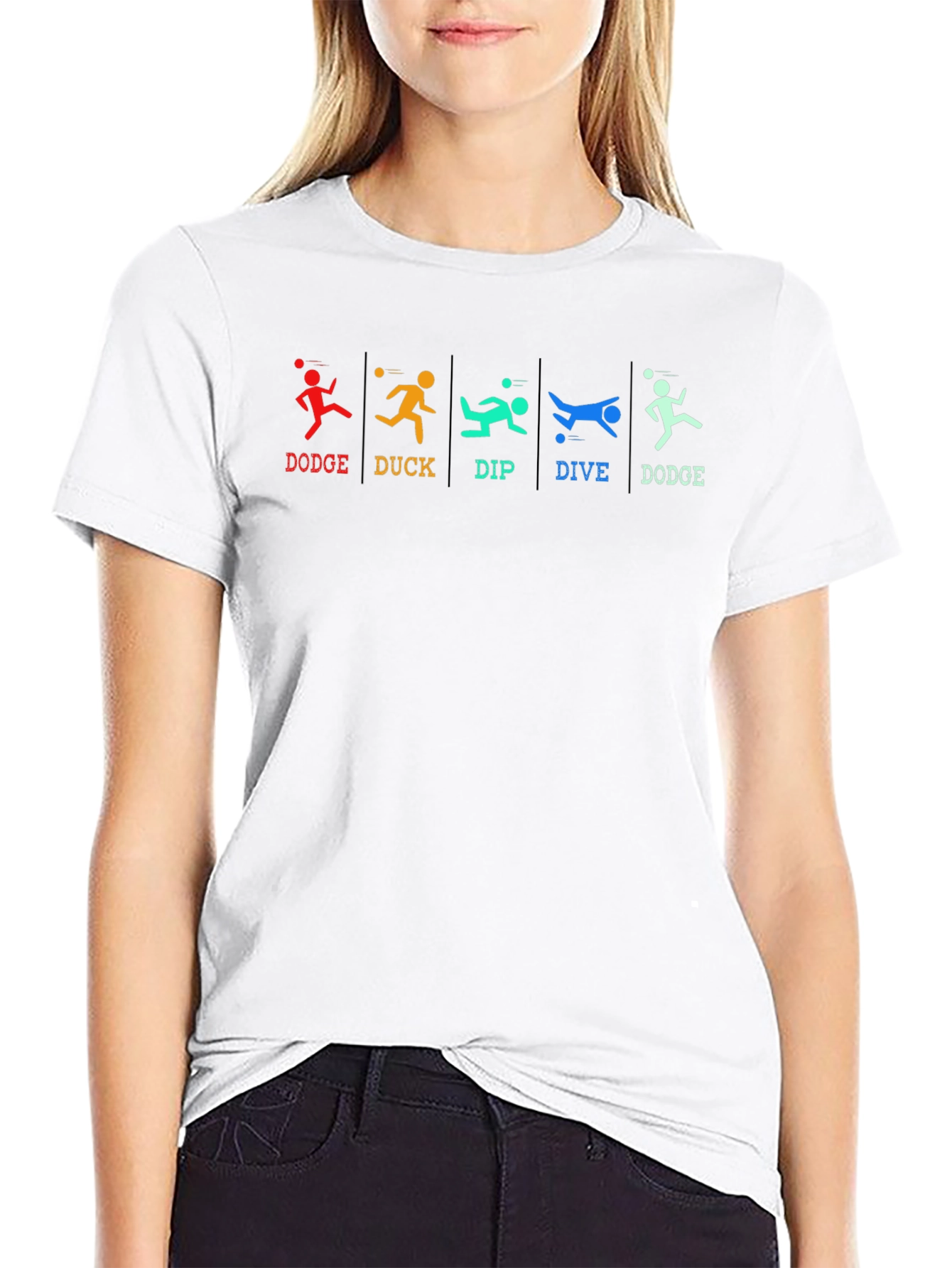 Dodge Duck Dip Dive Dodge Graphic T-Shirt