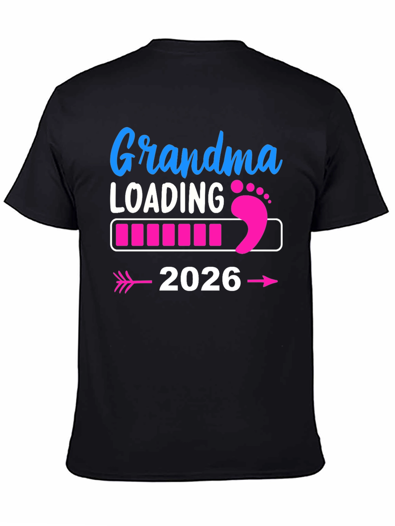 Grandma Loading 2026 Pregnancy Announcement T-Shirt