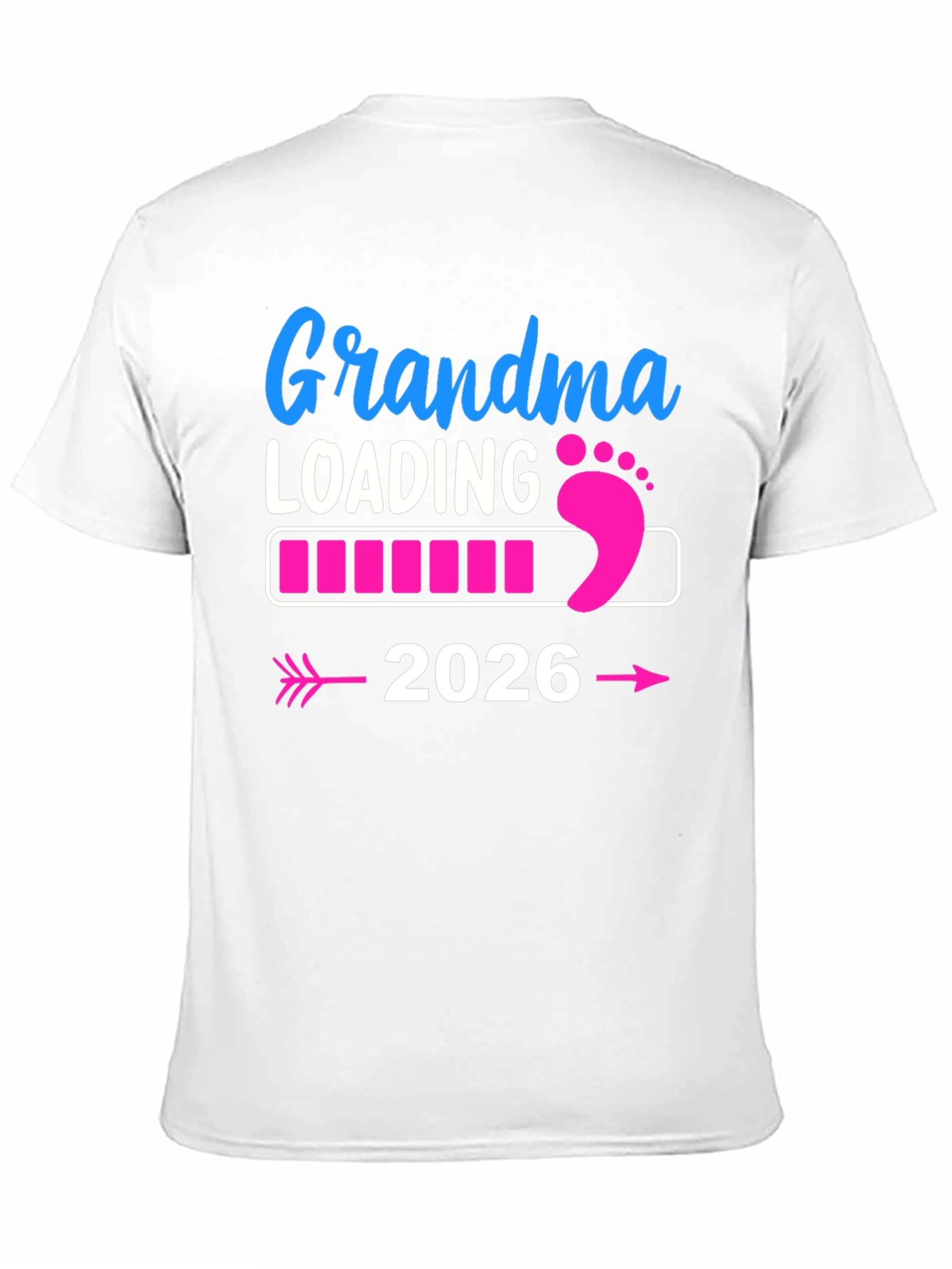 Grandma Loading 2026 Pregnancy Announcement T-Shirt