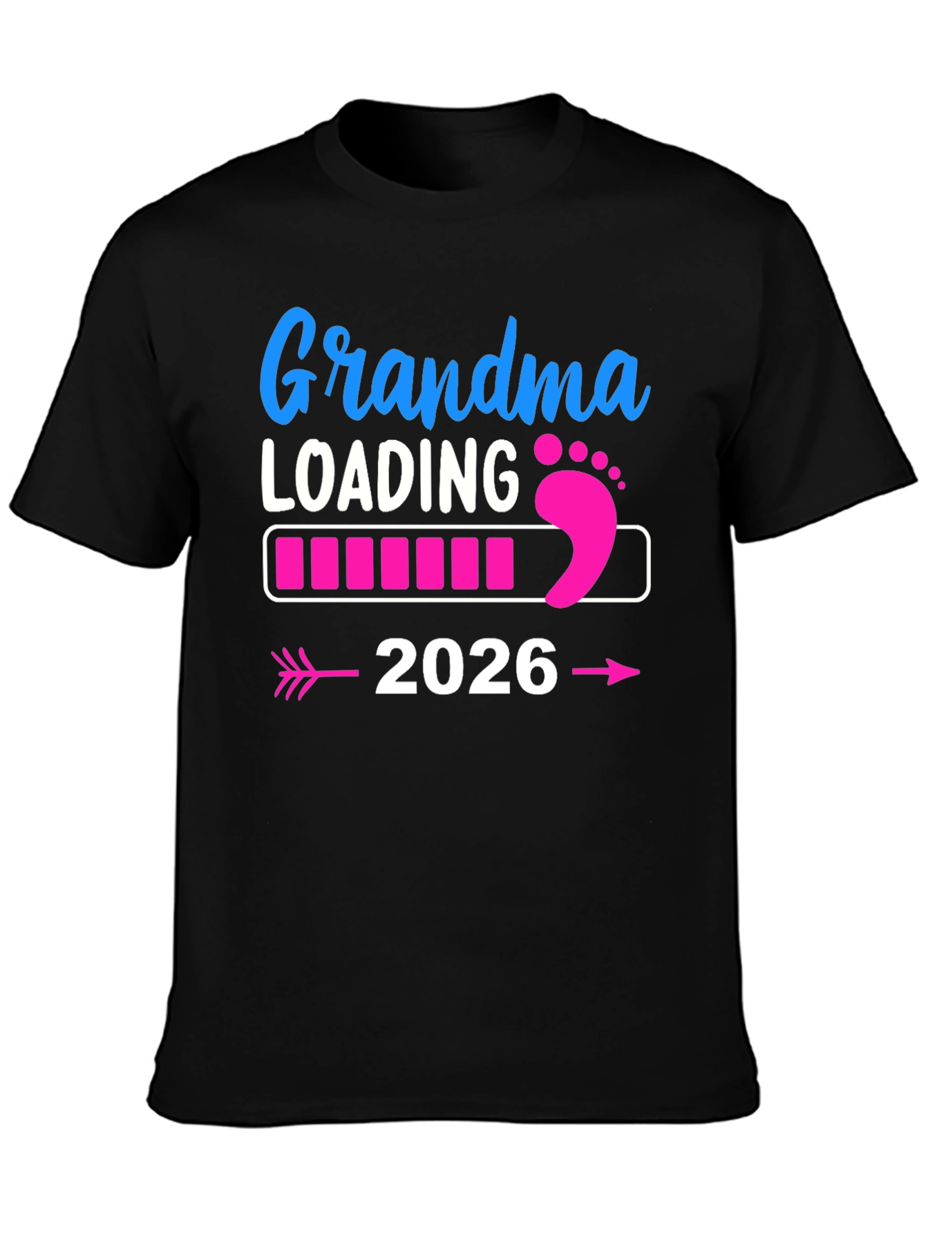 Grandma Loading 2026 Pregnancy Announcement T-Shirt
