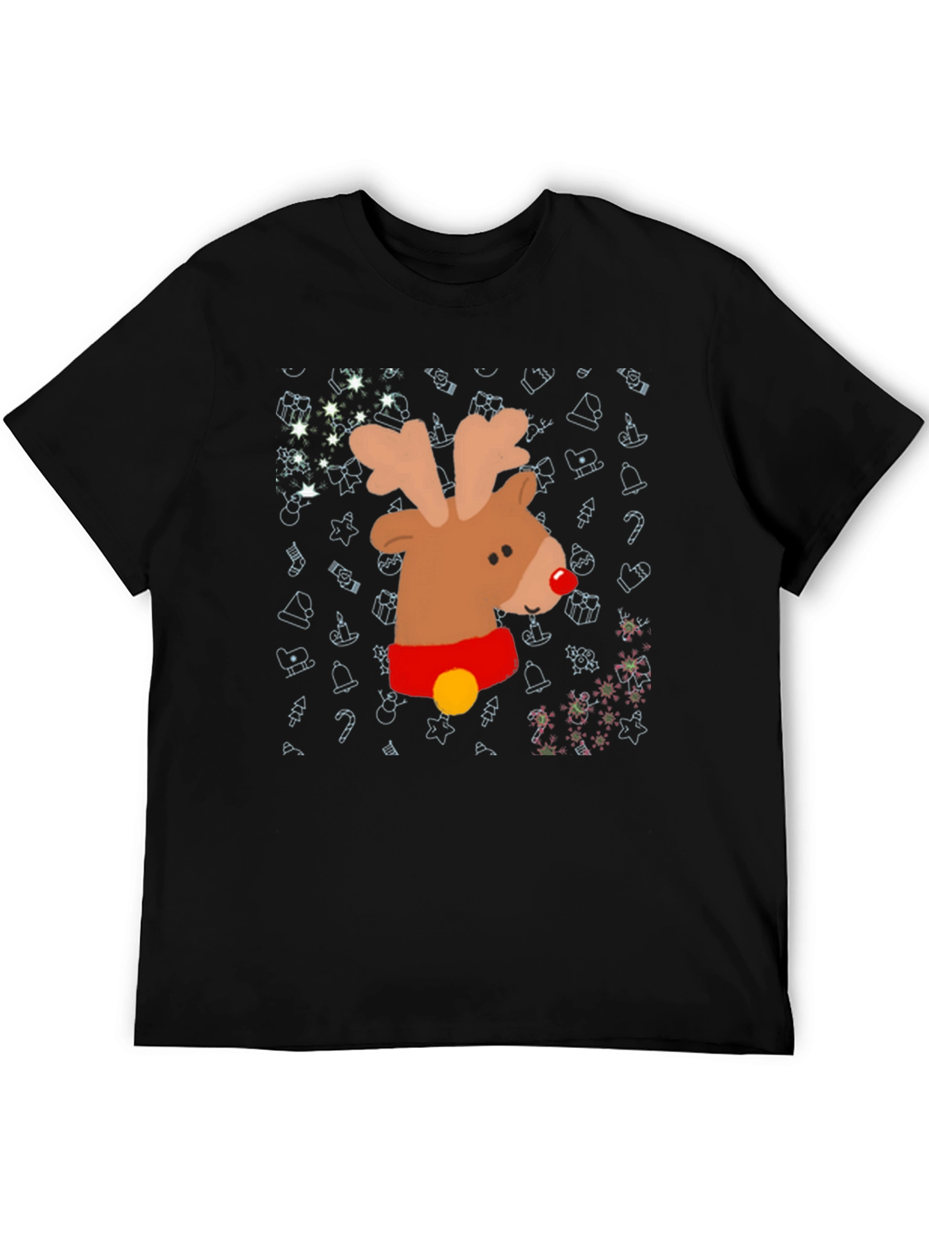 Festive Reindeer Christmas T-Shirt