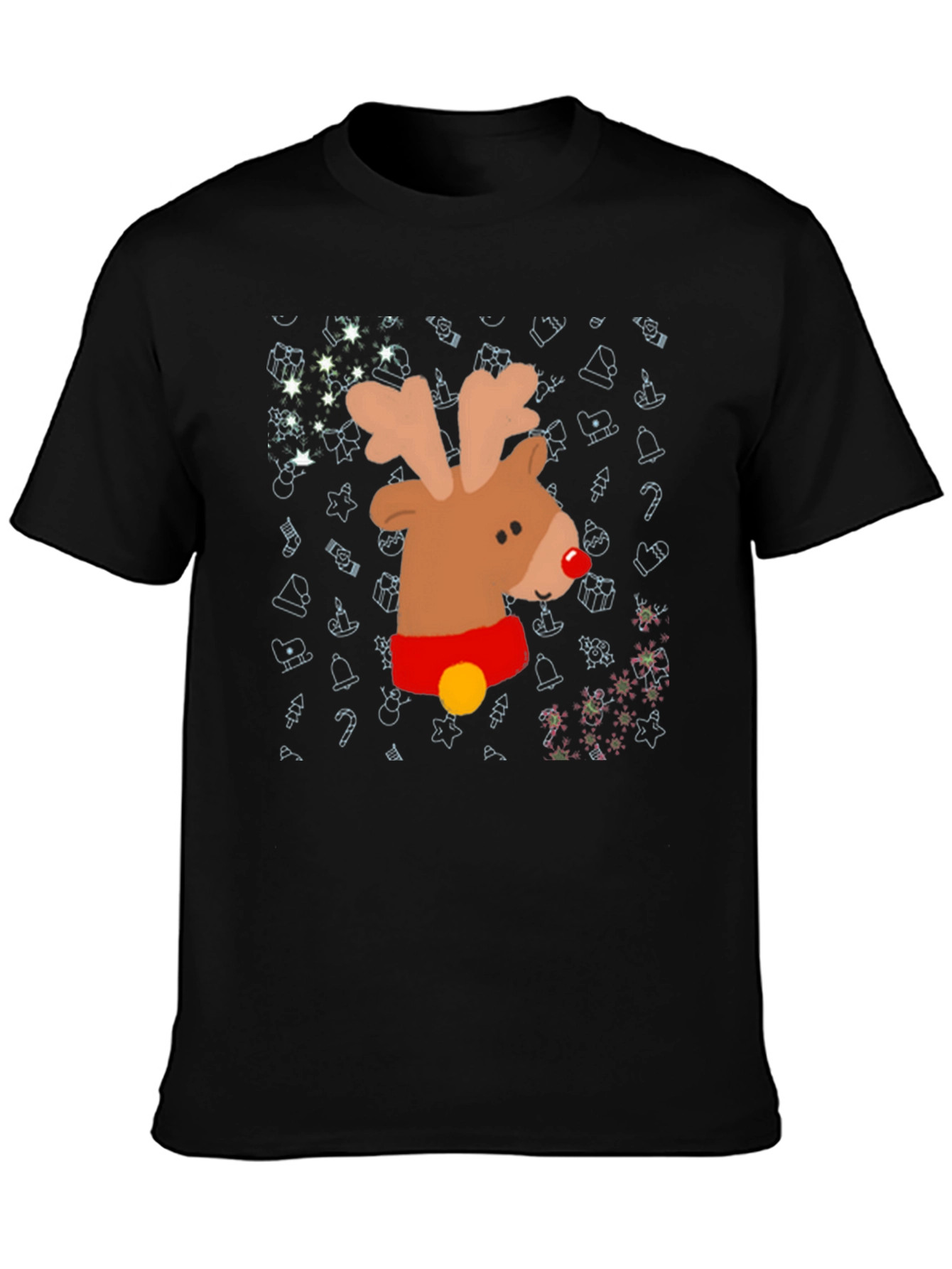 Festive Reindeer Christmas T-Shirt
